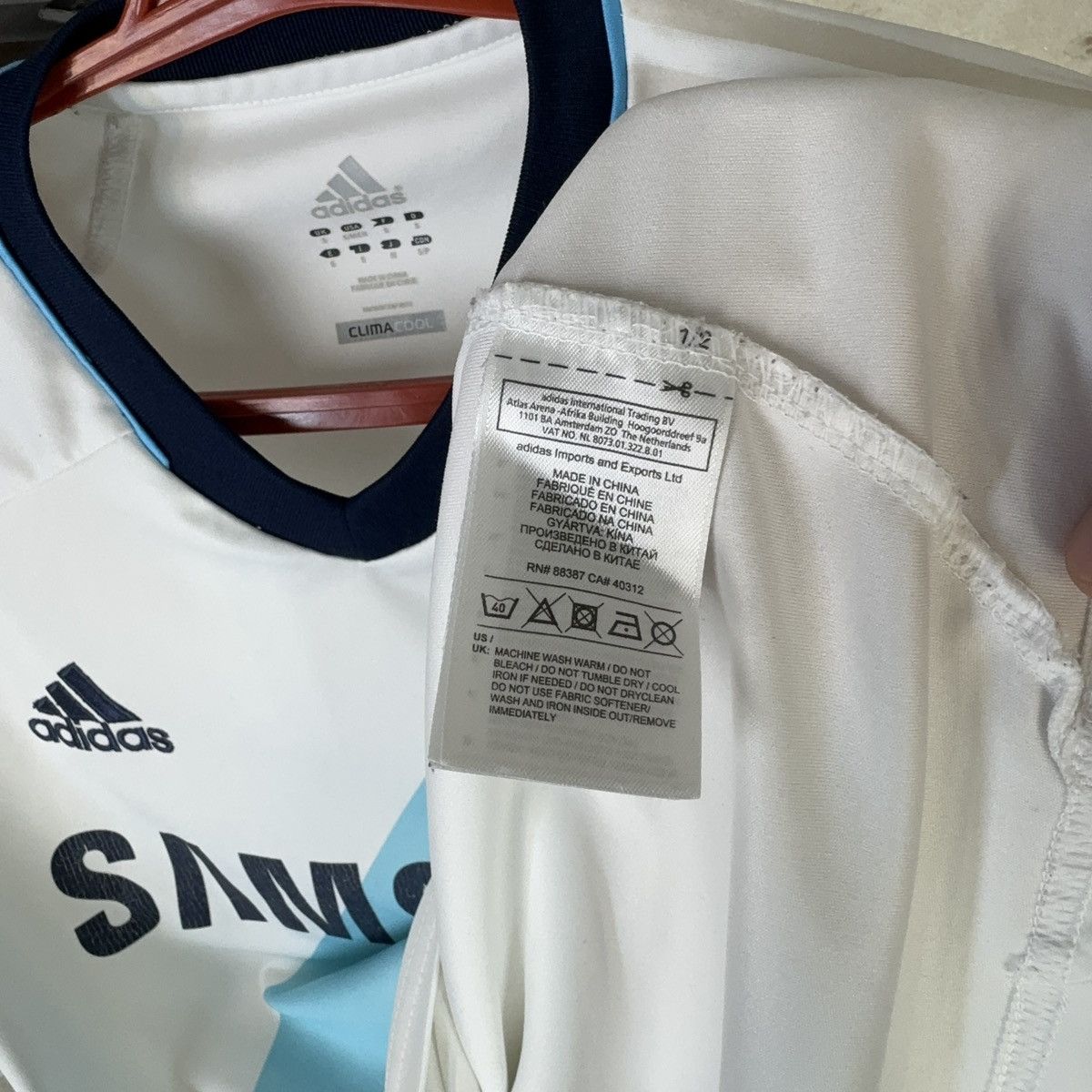 Adidas × Chelsea Soccer Adidas Chelsea Jersey 2012/13 Kit Away Football Shirt S Size US S / EU 44-46 / 1 - 16 Thumbnail