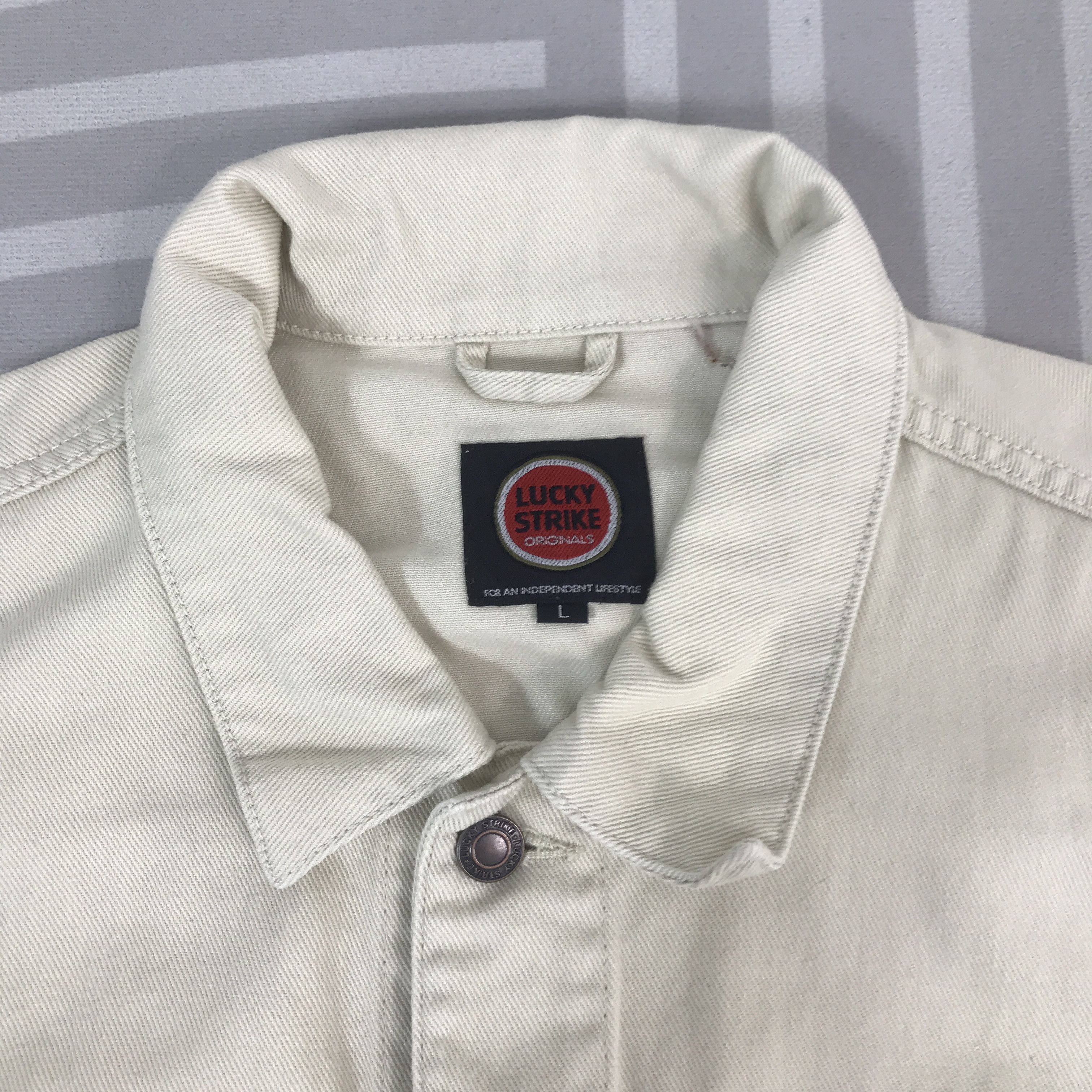 Gear for Sports Vintage Lucky Strike Tracker Button up Jacket Size US L / EU 52-54 / 3 - 8 Thumbnail