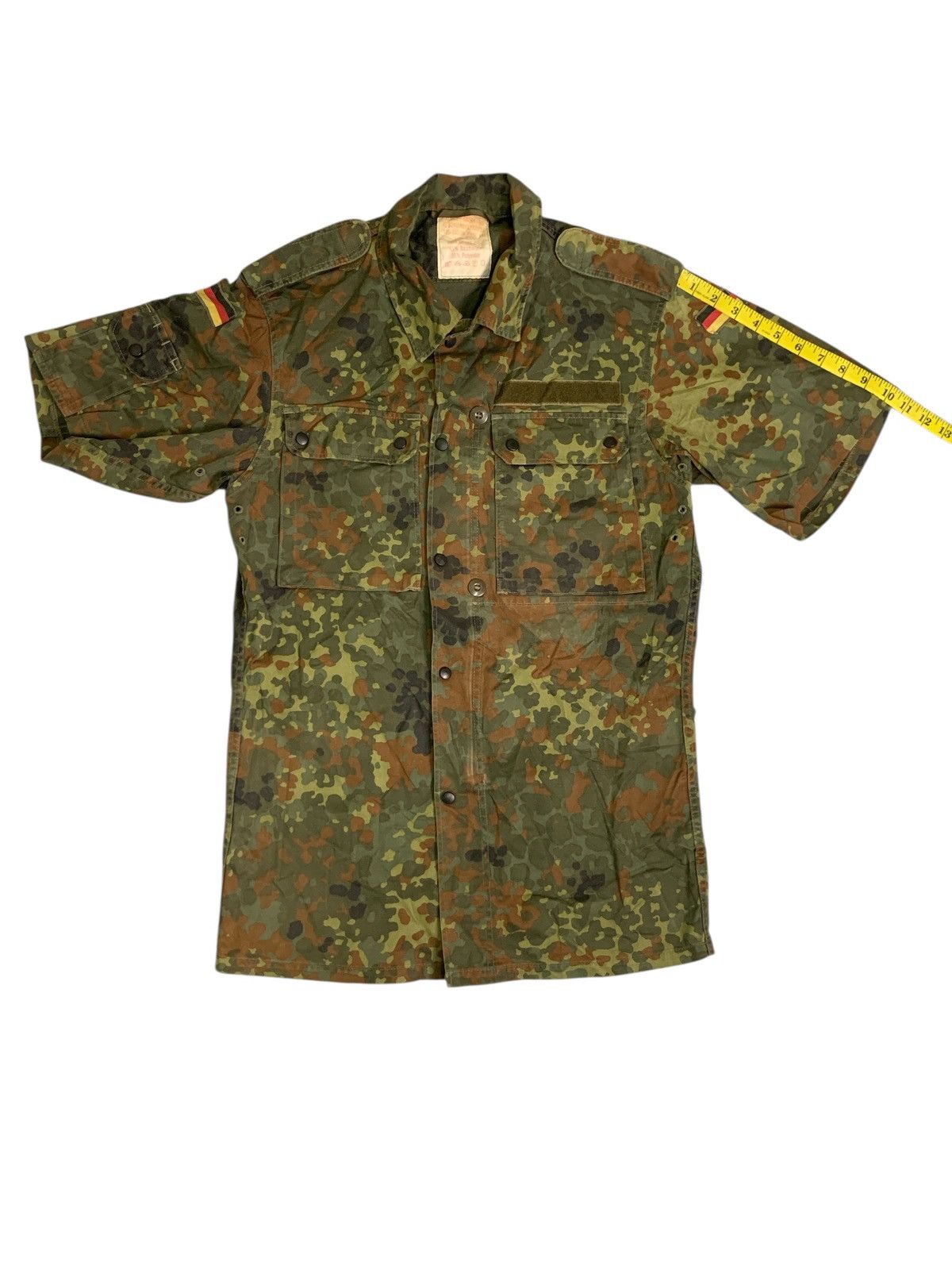 Other Rare Vintage Germany Army Surplus Flecktarn Field shirt Size US M / EU 48-50 / 2 - 9 Thumbnail