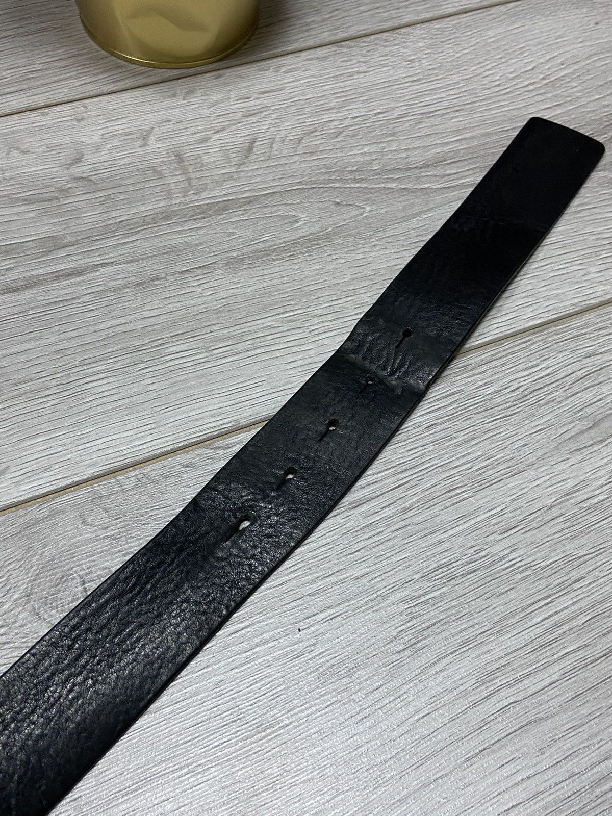 Diesel Diesel Plane ✈️ ⭐️ USSR style vintage leather belt Size ONE SIZE - 3 Thumbnail