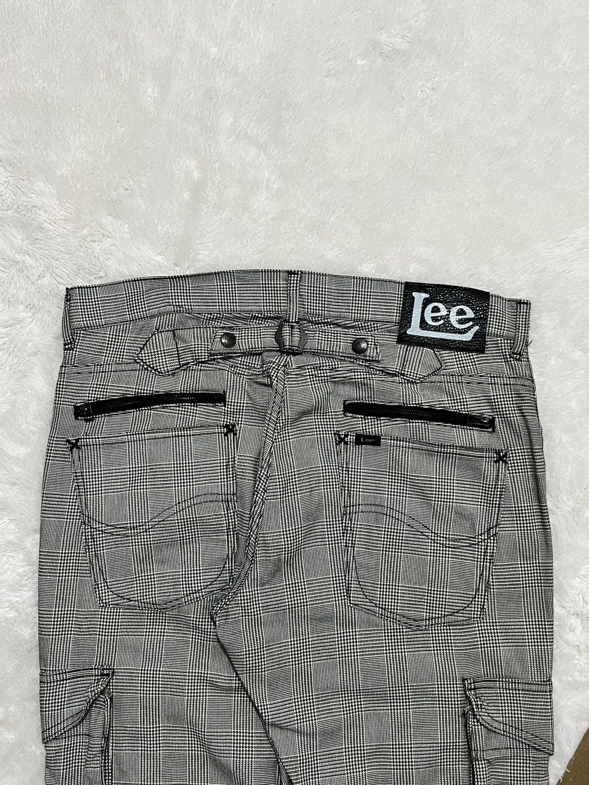 Other Lee Riders Plaid Buckle Cargo Pants Multi Pocket Size US 36 / EU 52 - 10 Thumbnail