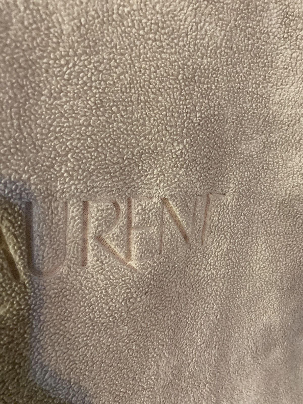 Yves Saint Laurent Fleece YSL Sweatshirt 1/4 Quarter Zip Big Logo Sweater Size US L / EU 52-54 / 3 - 13 Thumbnail