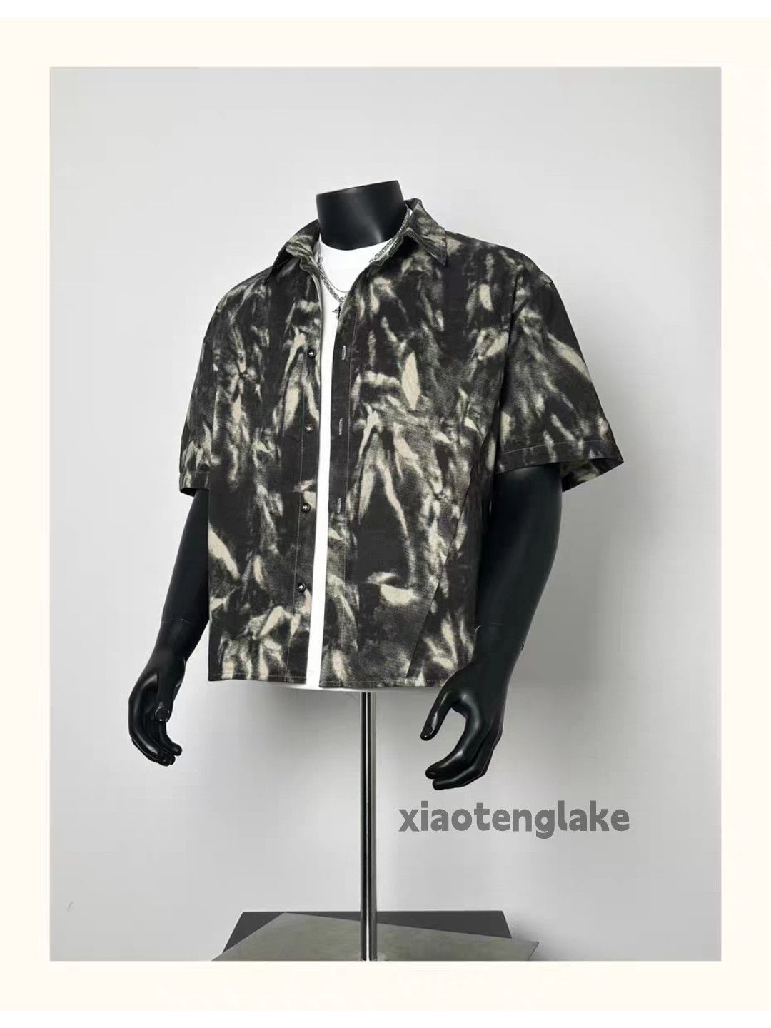 Vintage Unisex washed retro loose skate hiphop yuppie shirt Size US XXL / EU 58 / 5 - 5 Thumbnail