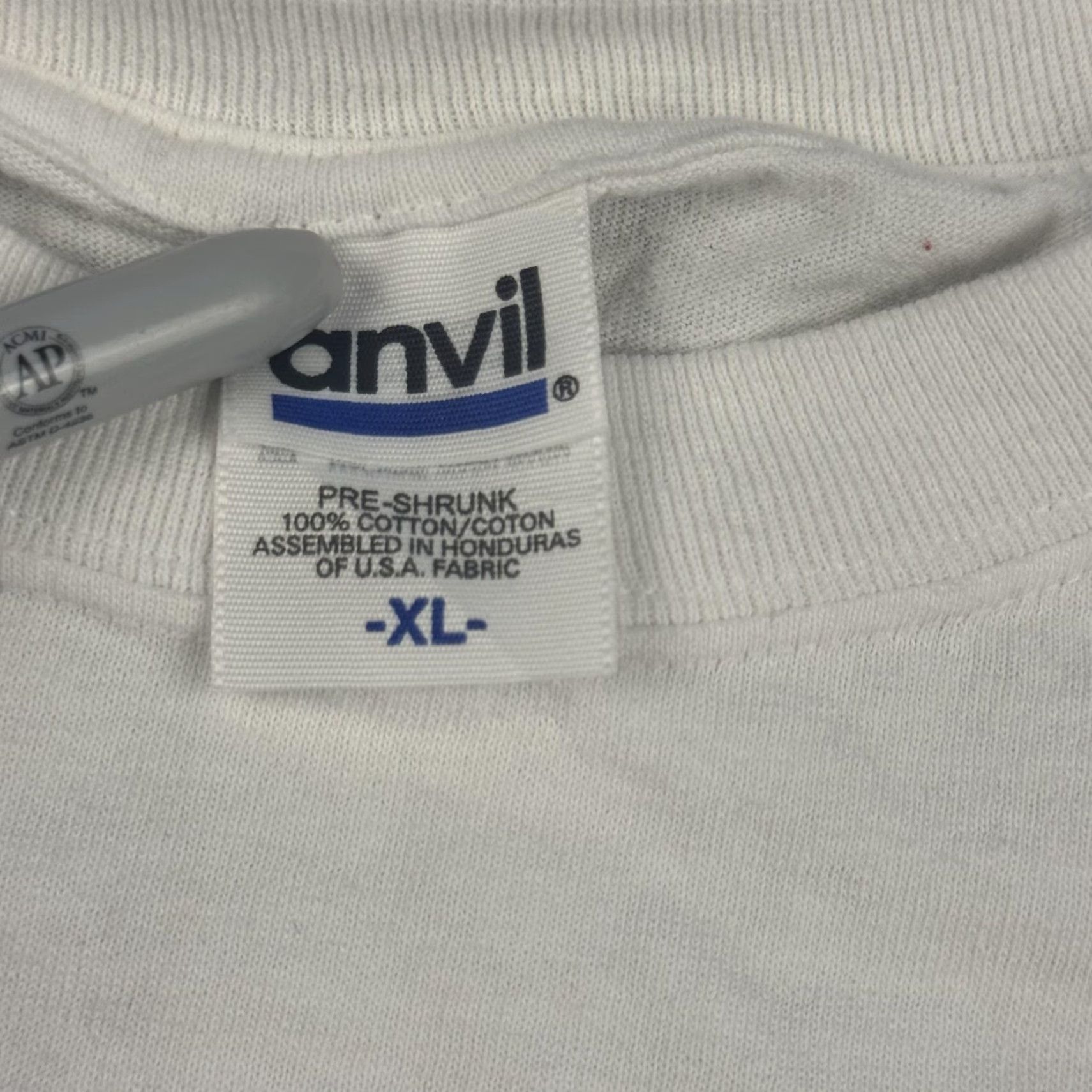 Anvil VINTAGE Palace Station Hotel & Casino Shirt Mens XL White Football Madness 90s Shirt Mens XL White Football Madness 90s Size US XL / EU 56 / 4 - 6 Thumbnail