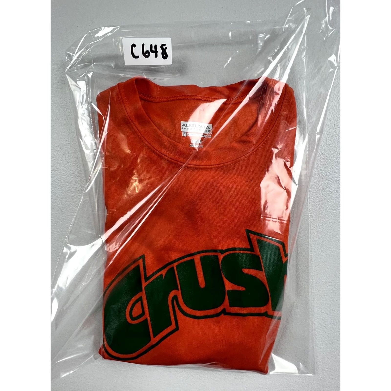 Augusta Sportswear Augusta Sportswear Shirt Mens Small Orange Crush Soda 13 Graphic Tee Jersey Size US S / EU 44-46 / 1 - 6 Thumbnail