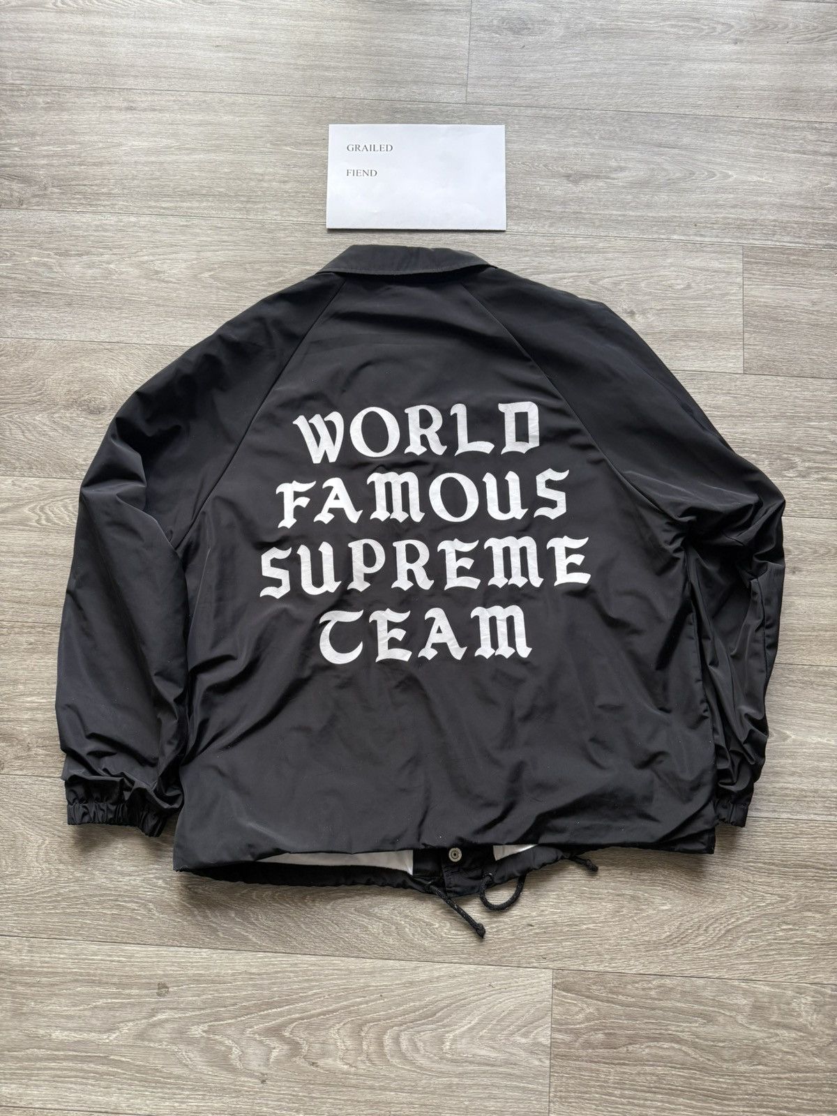 Supreme Supreme World Famous Supreme Team Coaches Jacket Size US M / EU 48-50 / 2 - 4 Thumbnail