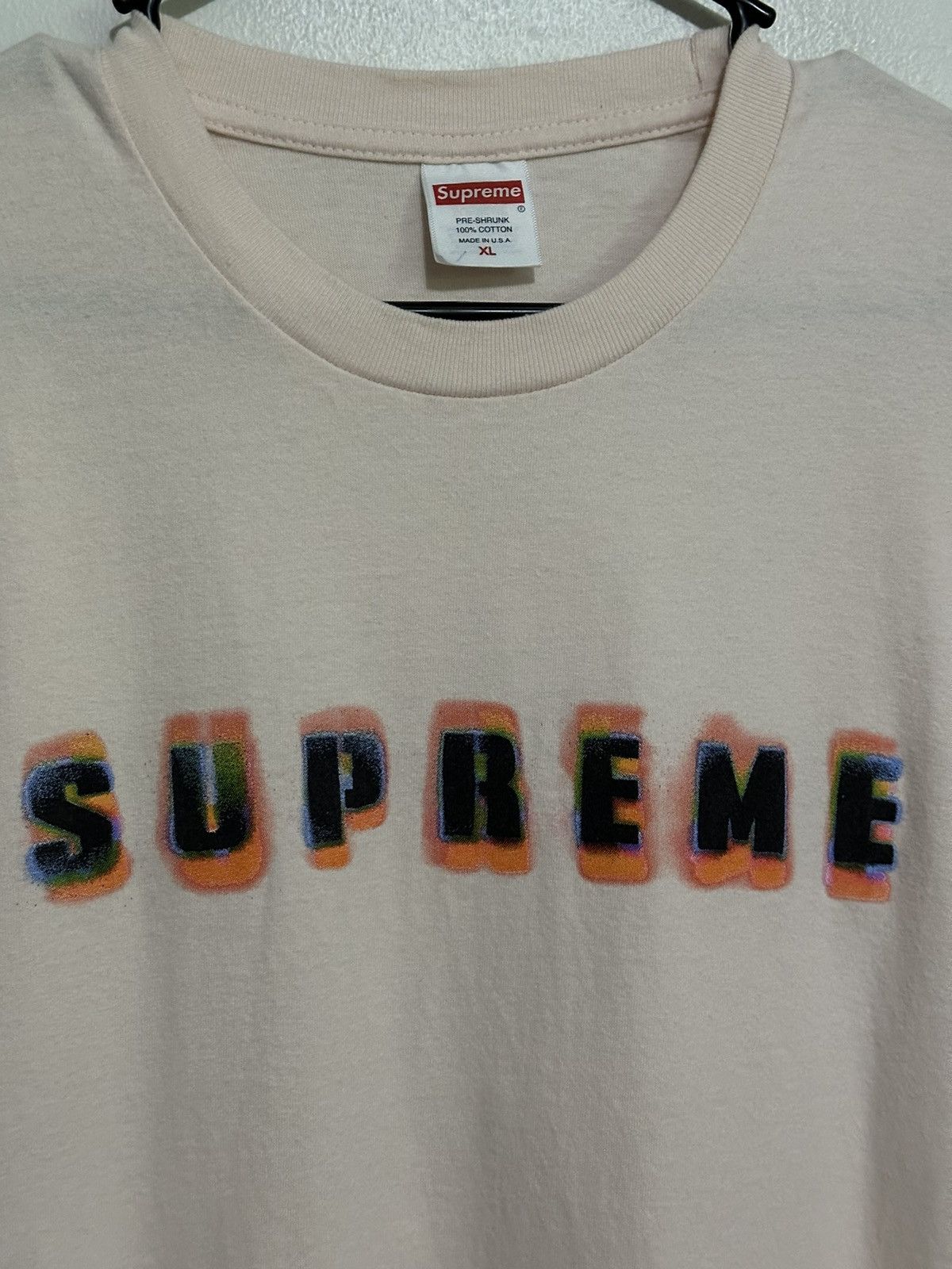 Supreme Supreme Stencil Tee Size US XL / EU 56 / 4 - 2 Thumbnail