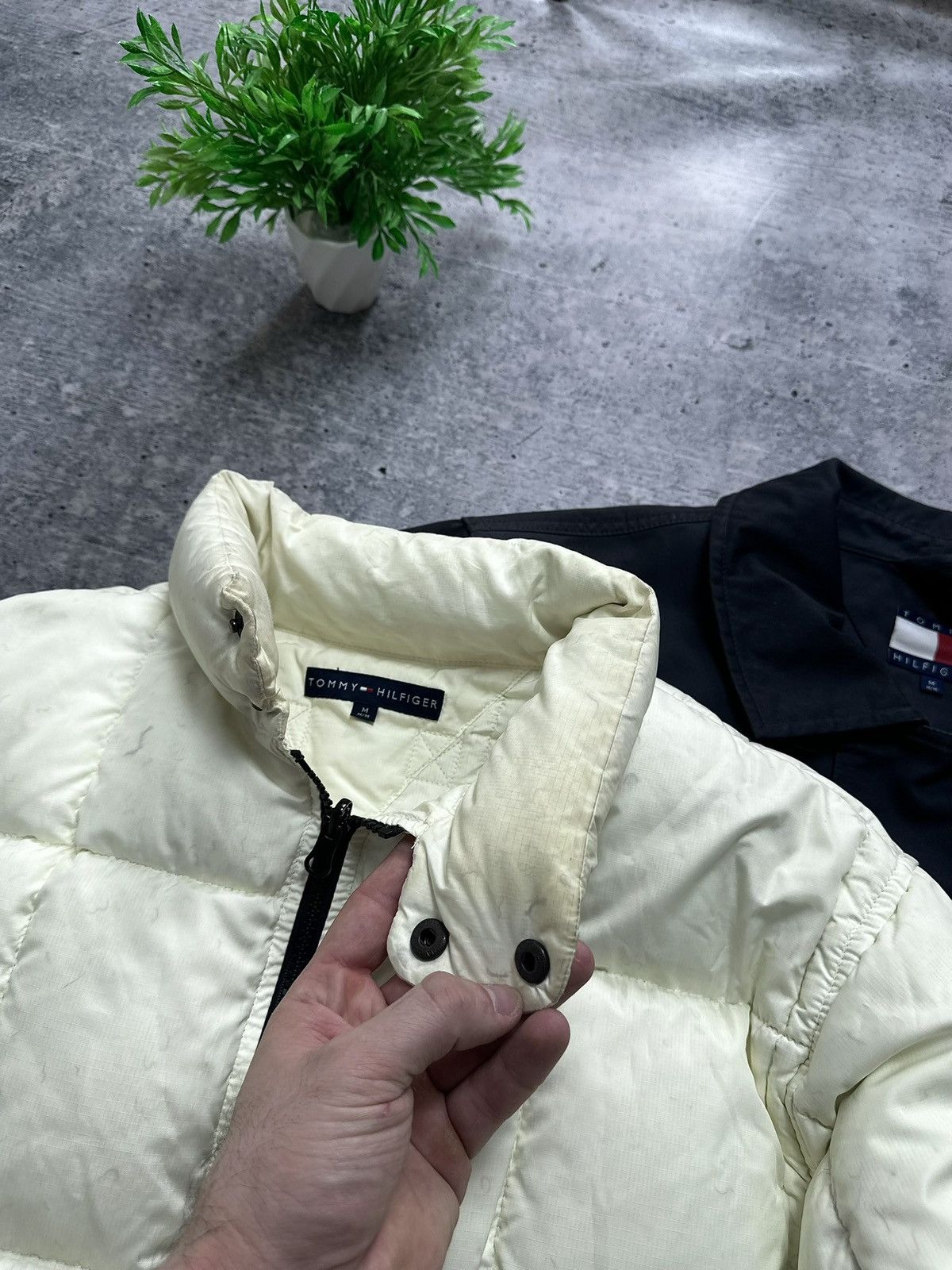 Tommy Hilfiger Vintage Tommy Hilfiger 3 in 1 Down Puffer Jacket Hype Coat Size US M / EU 48-50 / 2 - 7 Thumbnail