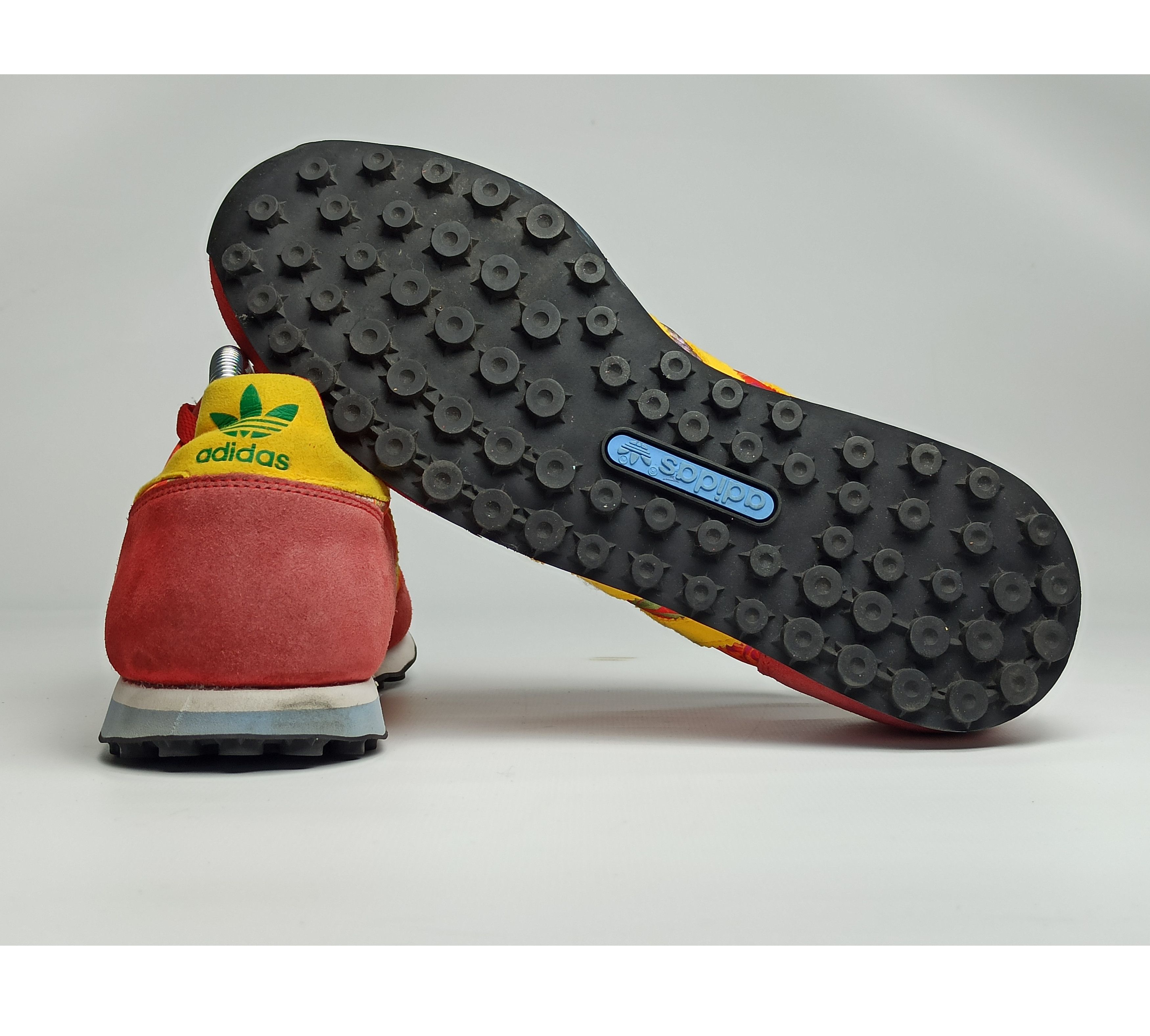 Adidas Adidas 600 Hawaii Red Sneakers Size US 11 / EU 44 - 12 Thumbnail