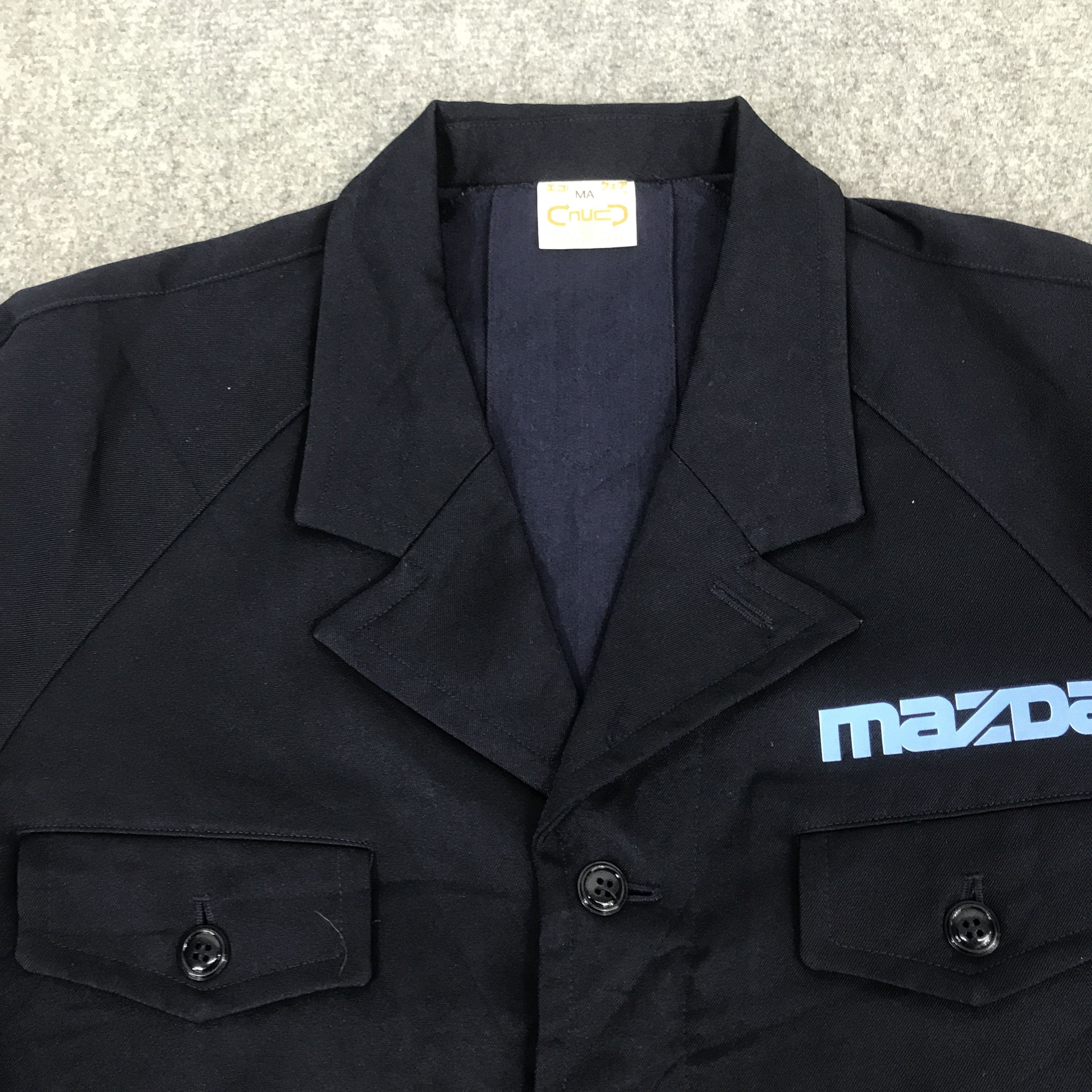 Japanese Brand Rare Mazda racing navy bomber jacket Size US L / EU 52-54 / 3 - 8 Thumbnail