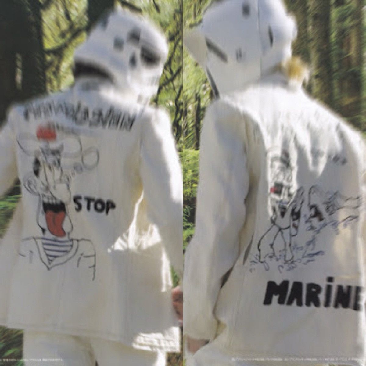 Comme des Garcons Homme Plus CDGHP SS04 Naked Mermaid Tee Size US M / EU 48-50 / 2 - 6 Thumbnail