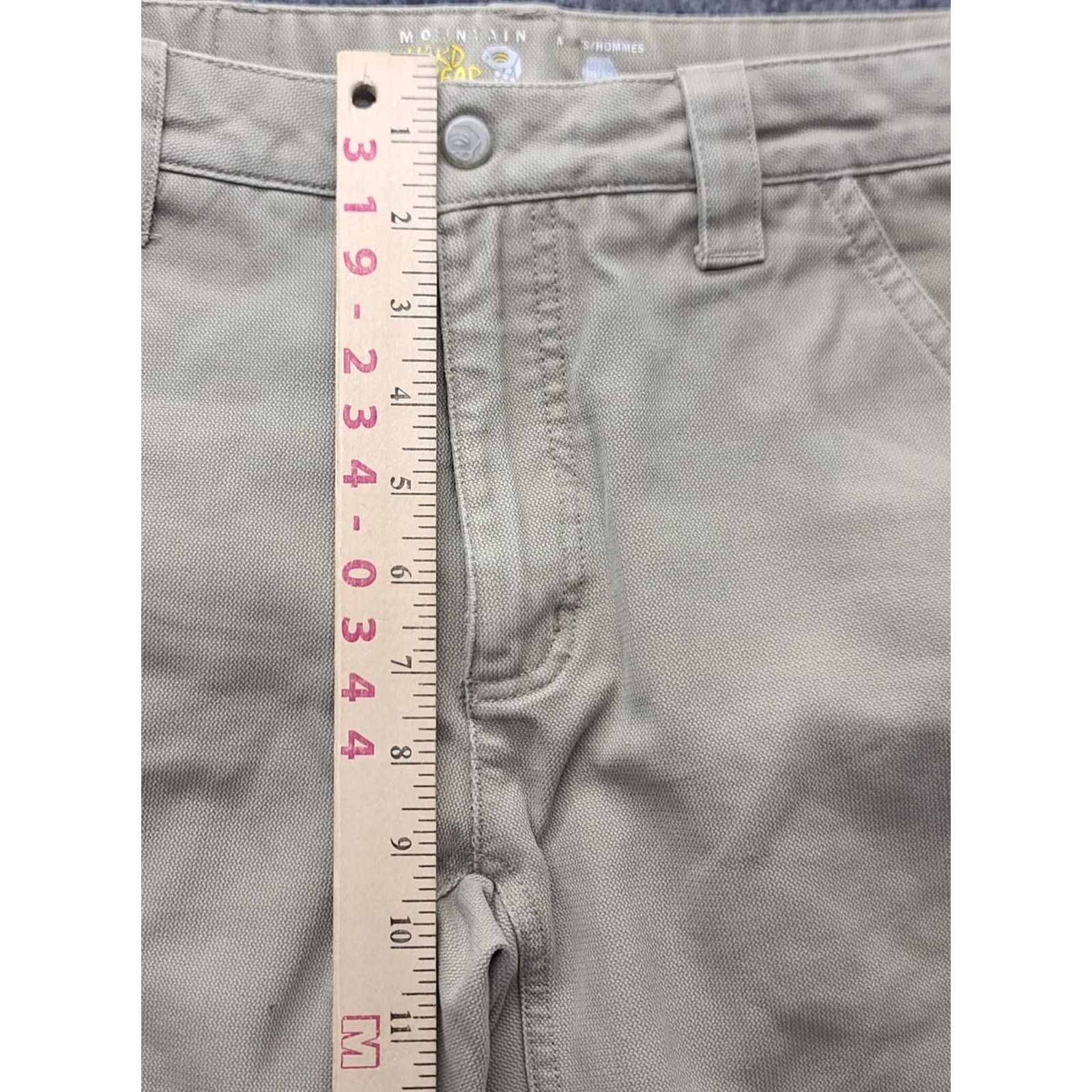 Mountain Hardwear Mountain Hardwear Jeans Mens 30x32 Regular Fit Straight Leg Canvas Workwear Beige Cotton Canvas 5-Pocket Inseam 32 Modern Straight Mens Jeans Size US 30 / EU 46 - 5 Thumbnail