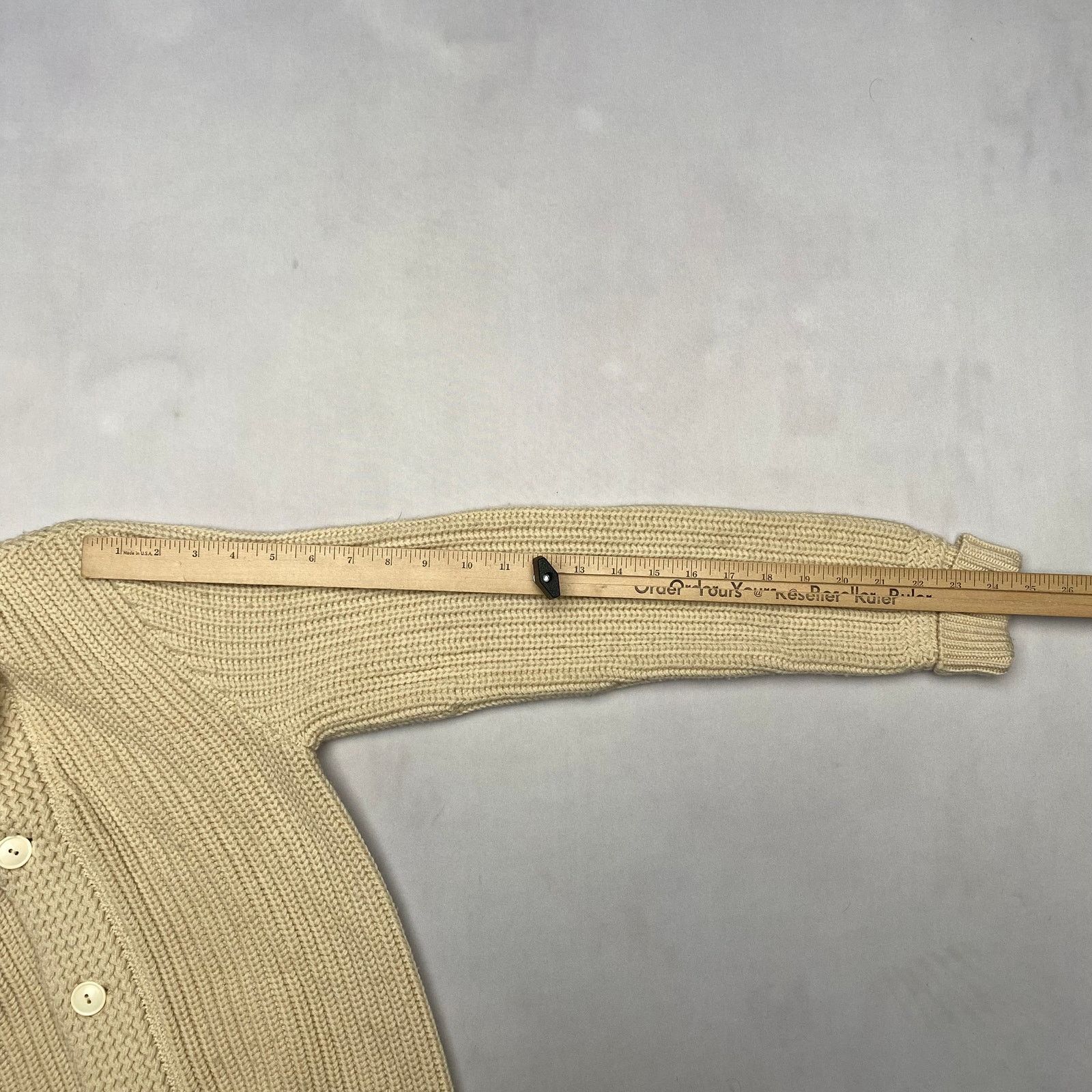 RRL Ralph Lauren RRL Double RL Wool Shawl Collar Chunky Knit Cardigan XS Size US XS / EU 42 / 0 - 8 Thumbnail