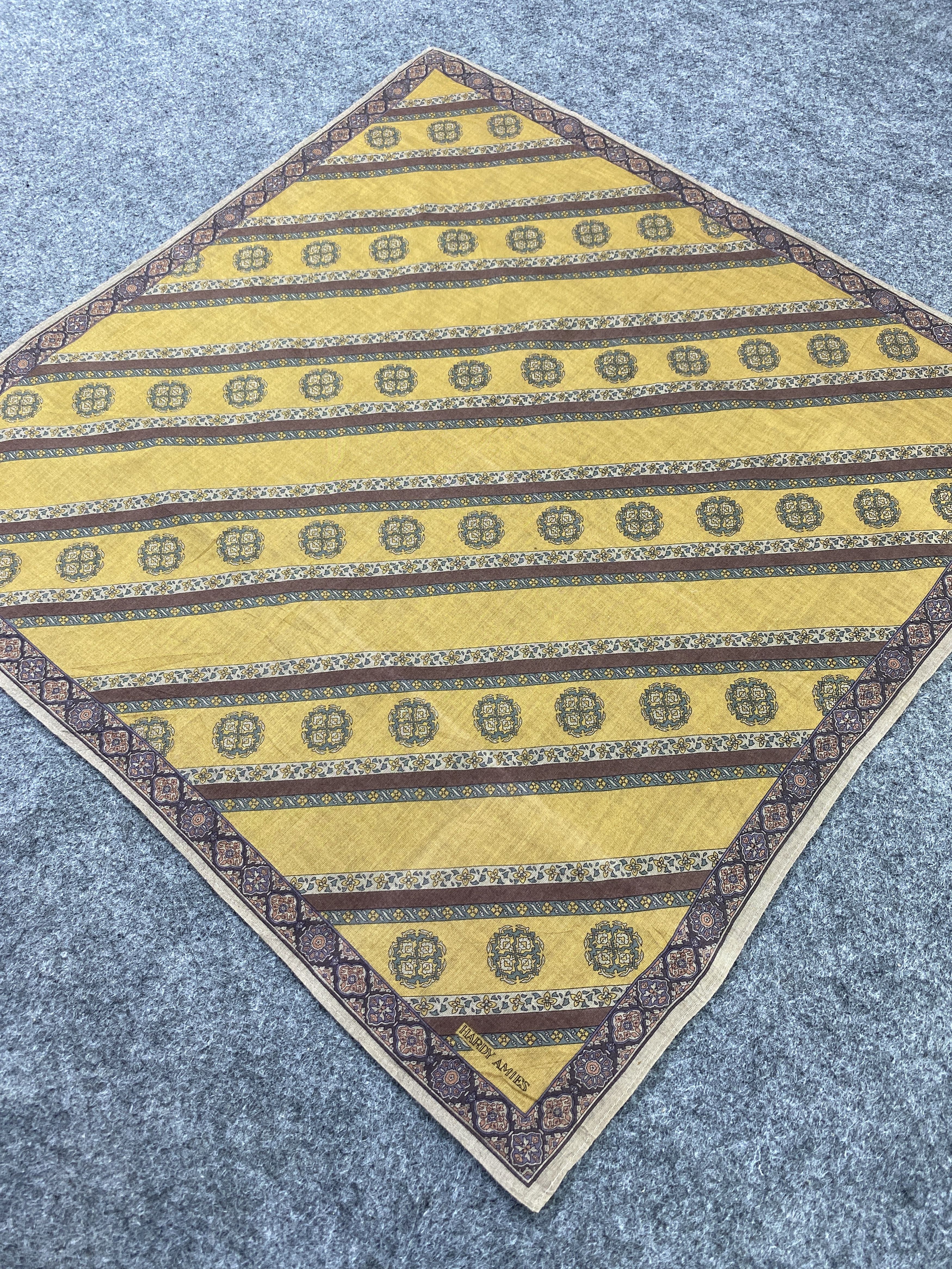Hardy Amies × Vintage Hardy Amies Handkerchief / Bandana / Neckerchief-B124 Size ONE SIZE - 4 Thumbnail