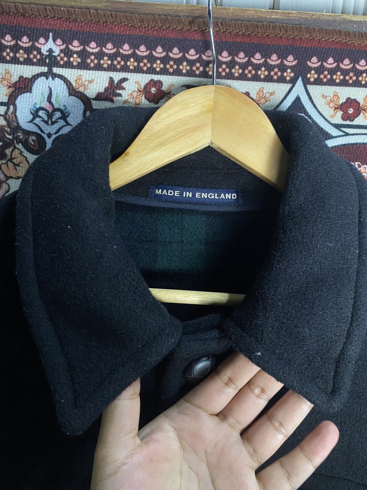 Blue Blue Japan × Japanese Brand Vintage Blue Blue Japan Wool Button Jacket Size US M / EU 48-50 / 2 - 9 Thumbnail
