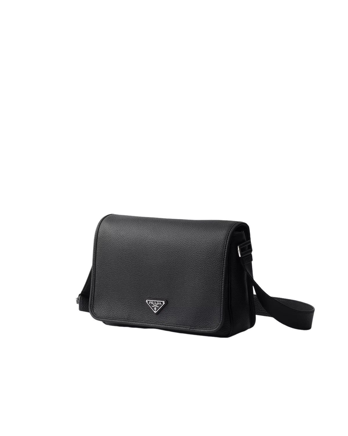 Prada PRADA $3350 Black Leather Shoulder Bag New & Authentic Size ONE SIZE - 2 Thumbnail