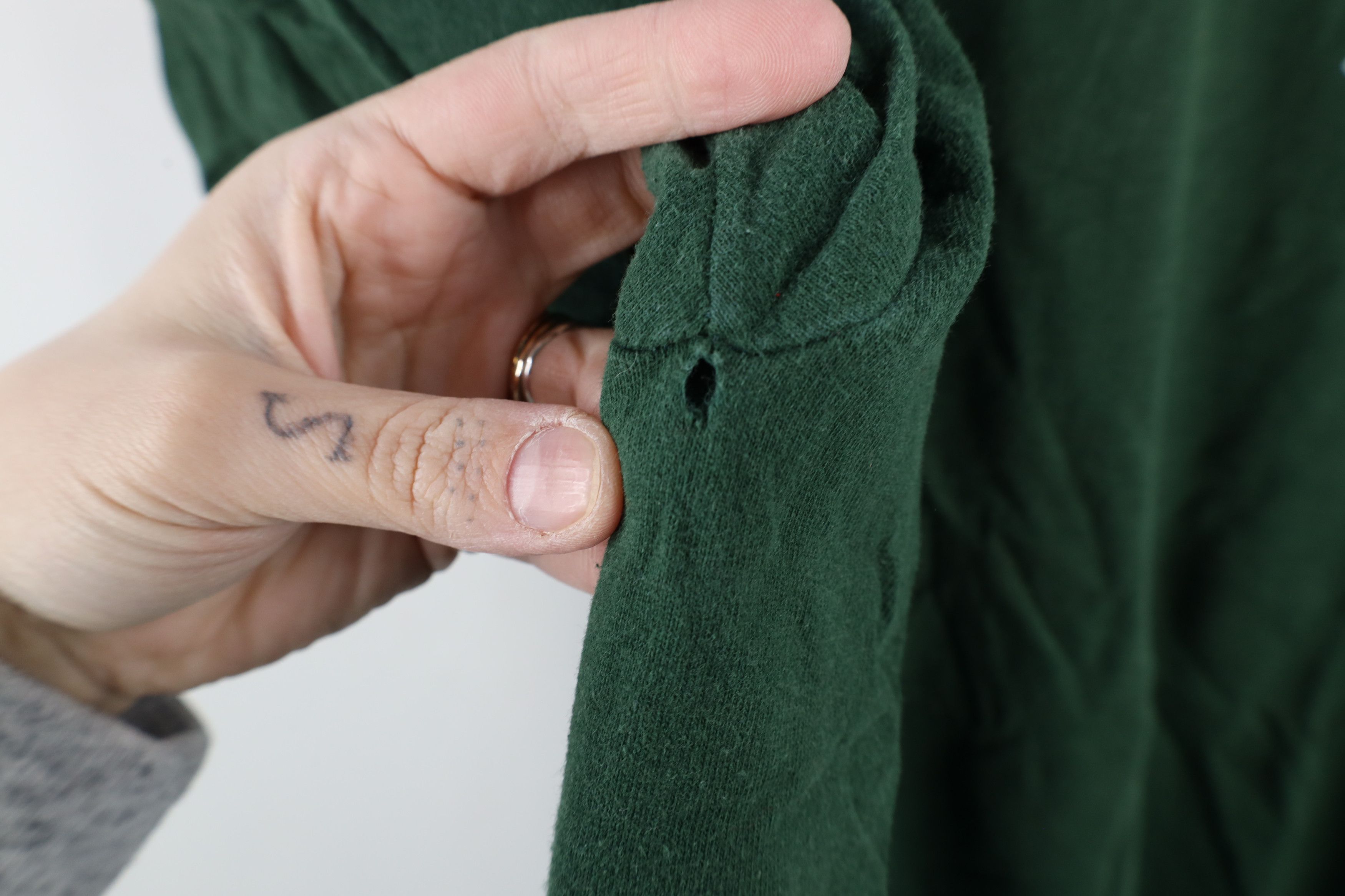 Vintage Vintage 90s Appalachian Trail Maine to Georgia T-Shirt Green Size US XXL / EU 58 / 5 - 5 Thumbnail