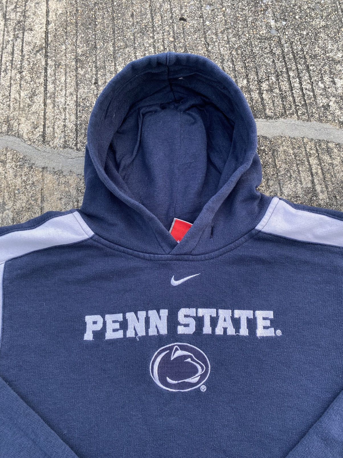 Nike × Vintage Vintage Nike Center Swoosh Hoodie PENN STATE Size US S / EU 44-46 / 1 - 4 Thumbnail
