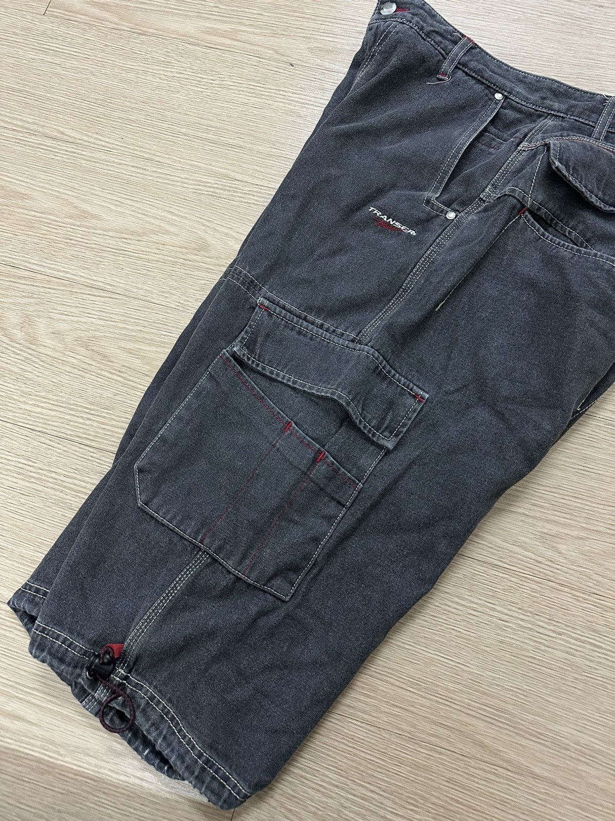 Ecko Unltd. × JNCO × Southpole Vintage Transer Skate Denim Baggy Jorts Jeans Jnco Y2K Style Size US 32 / EU 48 - 10 Thumbnail