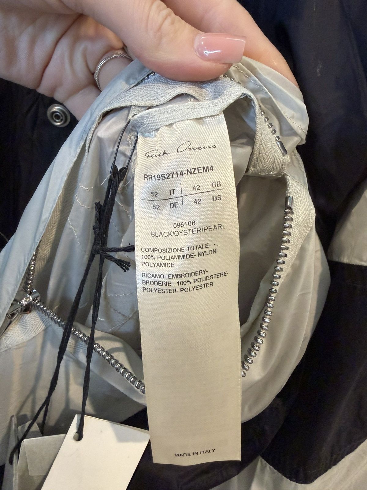Rick Owens Rick Owens Windbreaker Size US L / EU 52-54 / 3 - 4 Thumbnail