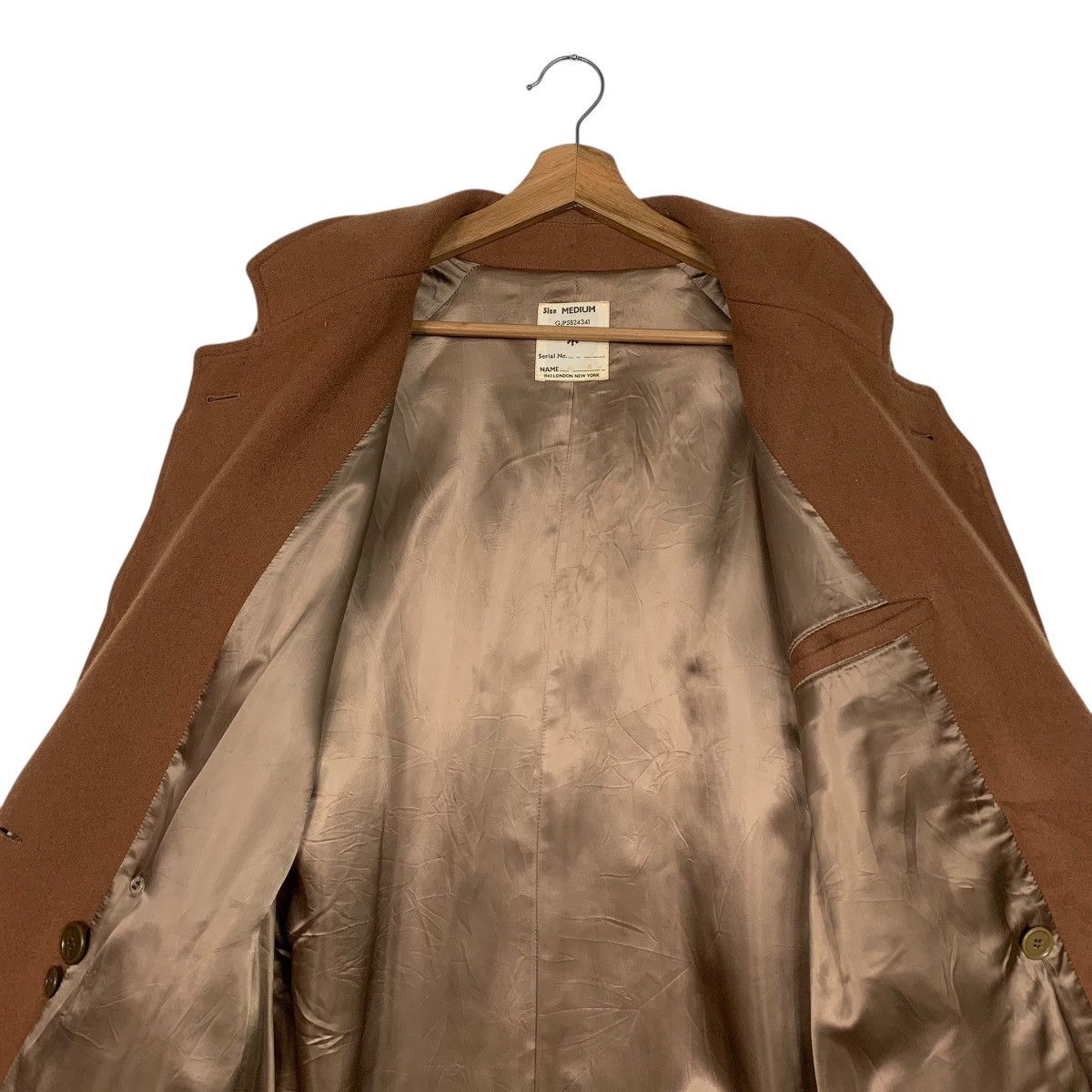 Other Glenover Wool Brown Coat Size M / US 6-8 / IT 42-44 - 12 Thumbnail