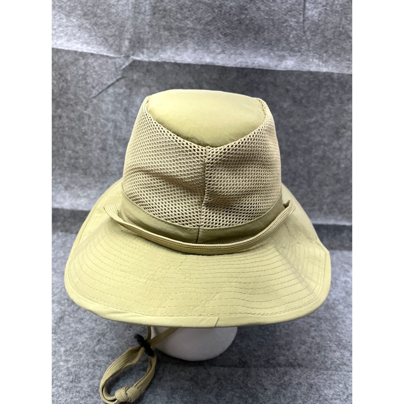 Vintage VINTAGE Henschel Sun Bucket Hat Unisex Adults Small Beige Cotton Blend Summer Outdoor Travel Casual Size ONE SIZE - 6 Thumbnail