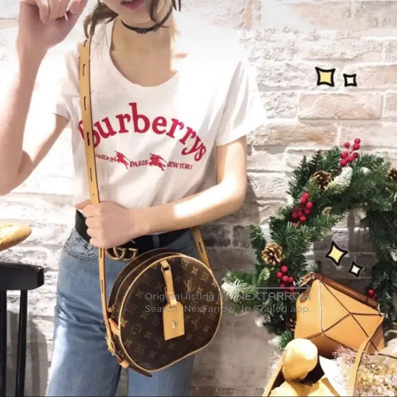 Burberry Burberry Spring White Cotton Embroidered T-Shirt. Size M / US 6-8 / IT 42-44 - 8 Thumbnail