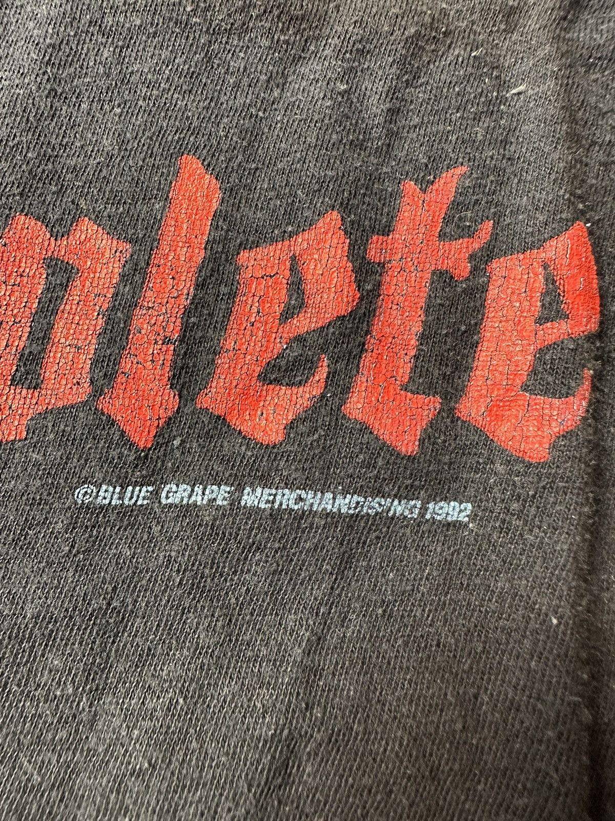 Band Tees × Vintage Vintage 1992 Obituary The End Complete Tour Band Tshirt Size US L / EU 52-54 / 3 - 4 Thumbnail