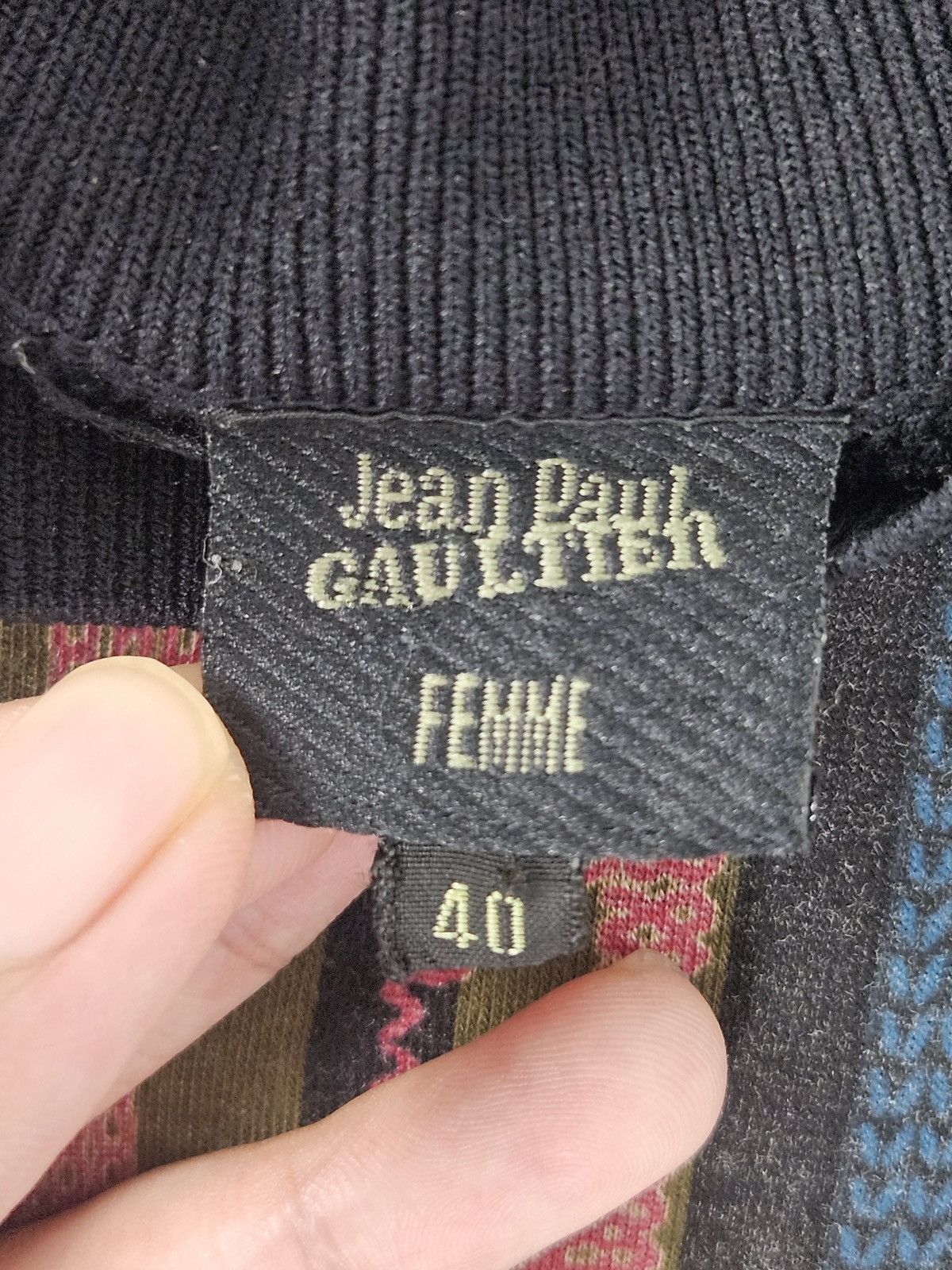 Jean Paul Gaultier Jean Paul Gaultier JPG Femme overprint mesh shirt Size M / US 6-8 / IT 42-44 - 4 Thumbnail