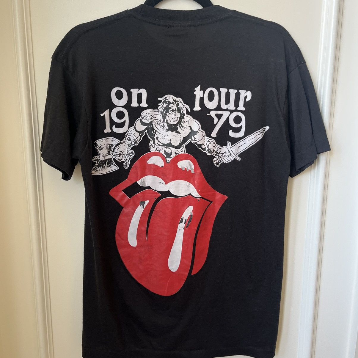 The Rolling Stones The New Barbarians Vintage 1979 Tour Shirt Screen Stars Size US M / EU 48-50 / 2 - 2 Thumbnail