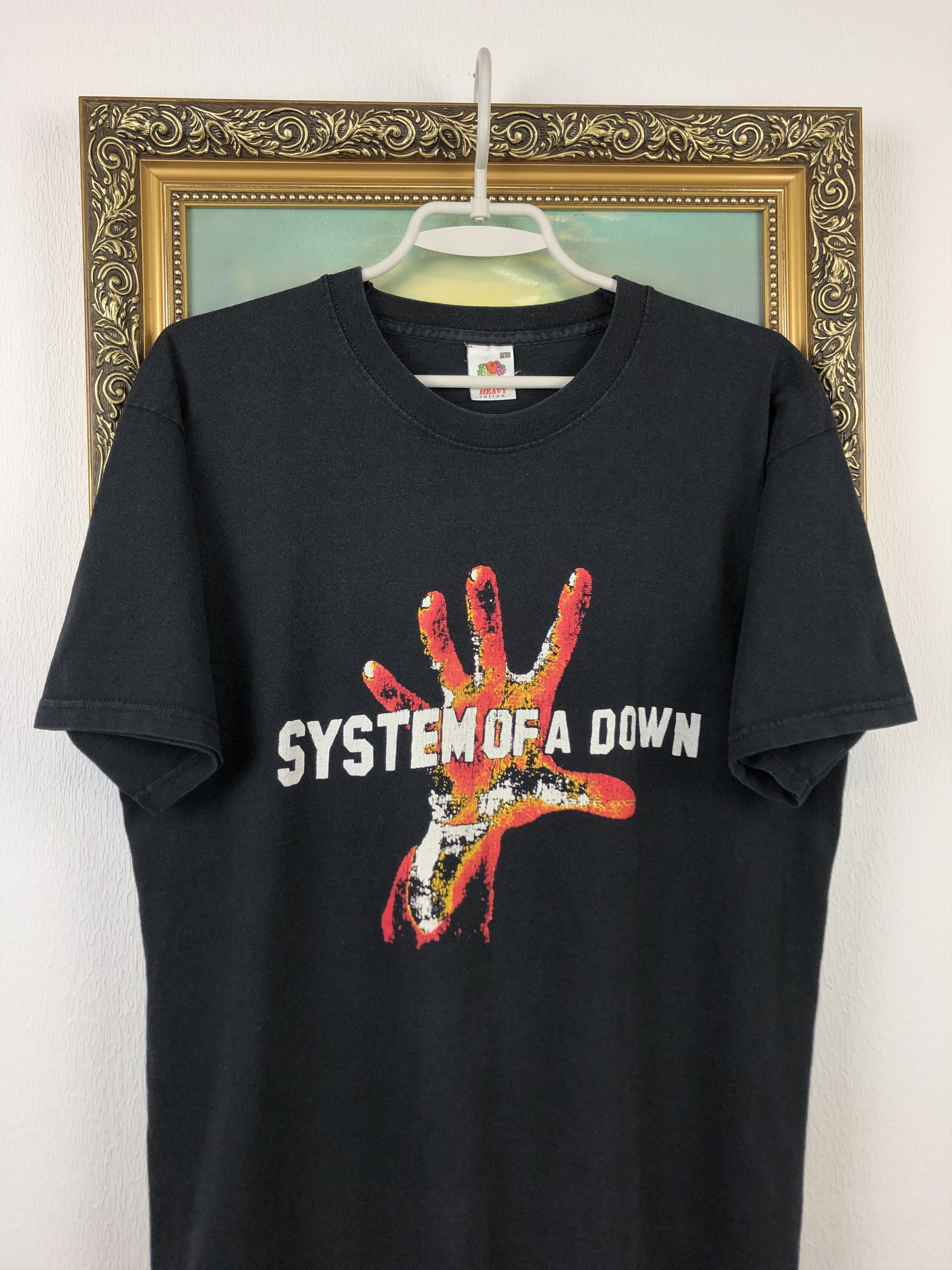 Band Tees × Vintage Vintage System Of A Down Band Tee Shirt Rare Hype Size US L / EU 52-54 / 3 - 2 Thumbnail