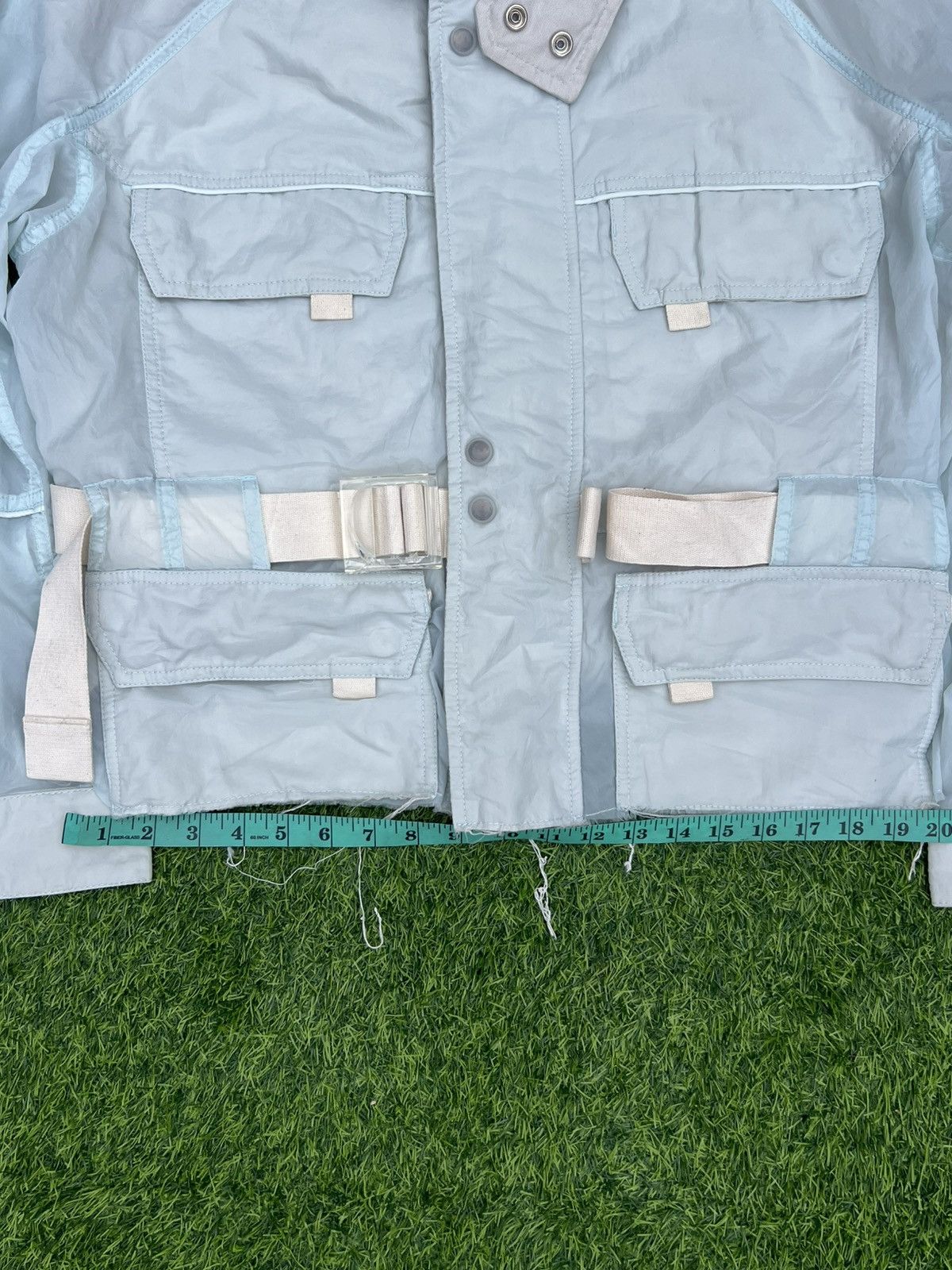 Acne Studios Acne Studios "Distressed Utility" Sheer Field Jacket-M EU/48 Size US M / EU 48-50 / 2 - 10 Thumbnail