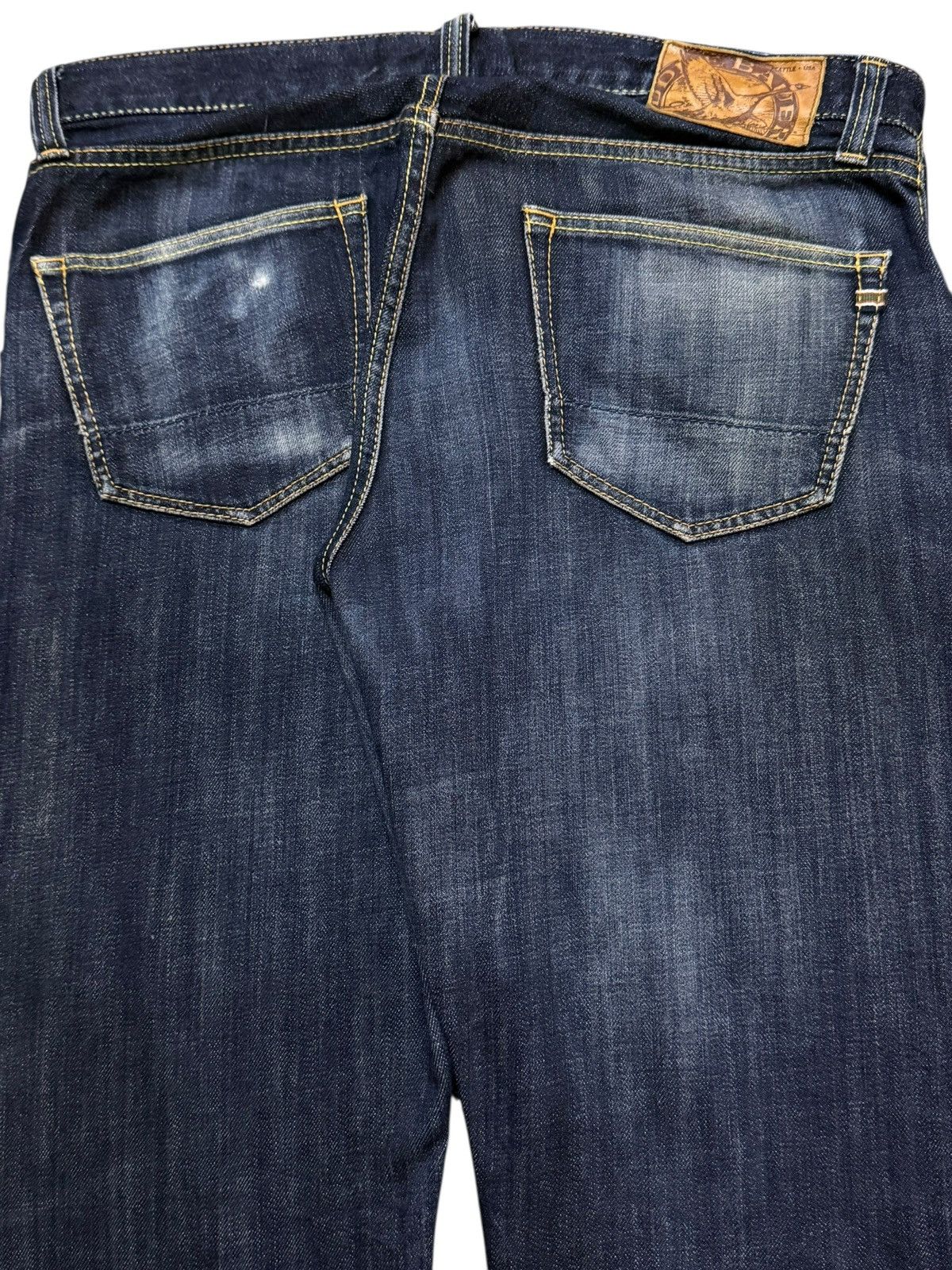 Eddie Bauer Vintage 90s Japan Eddie Bauer Selvedge Faded Wash Straight Size US 34 / EU 50 - 5 Thumbnail