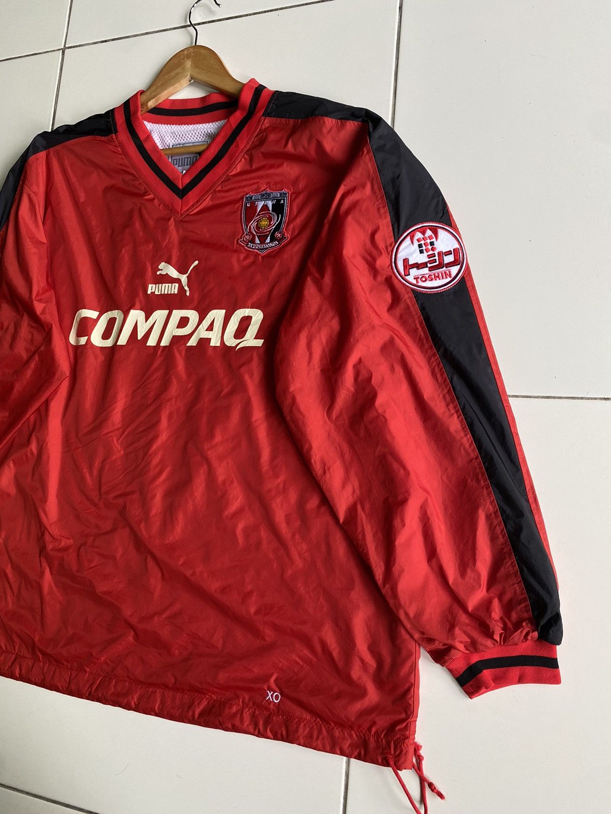 Puma Rare Puma Urawa Reds Diomonds Jersey Club Nylon Jacket Size US XL / EU 56 / 4 - 4 Thumbnail