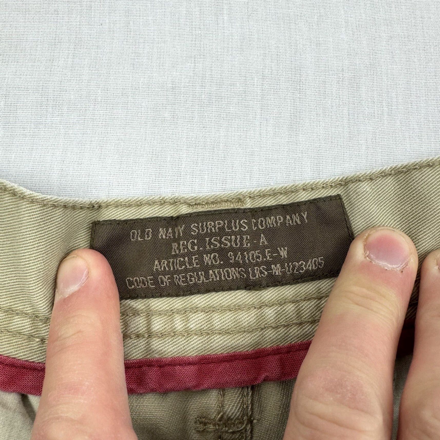 Old Navy VINTAGE Old Navy Cargo Shorts Men 33 Tan Brown Grunge Y2K Vintage Baggy 90s Skater Casual Mens Size US 33 - 6 Thumbnail