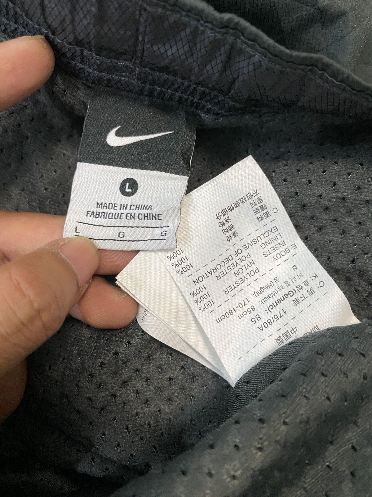 Carhartt Wip × Nike 💥 VINTAGE NIKE BAGGY NYLON 90S WIDE LEG TRACK PANTS Y2K Size US 30 / EU 46 - 3 Thumbnail