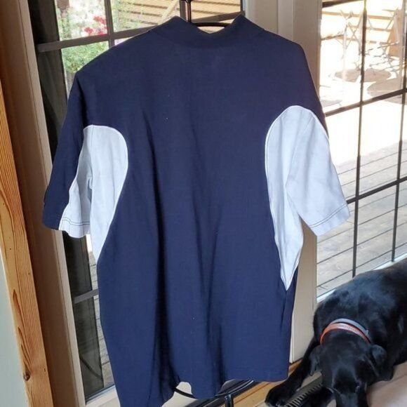 Ellesse Ellesse Embroidered Embellished 1/4 Zip Short Sleeve Collare Size US L / EU 52-54 / 3 - 6 Thumbnail