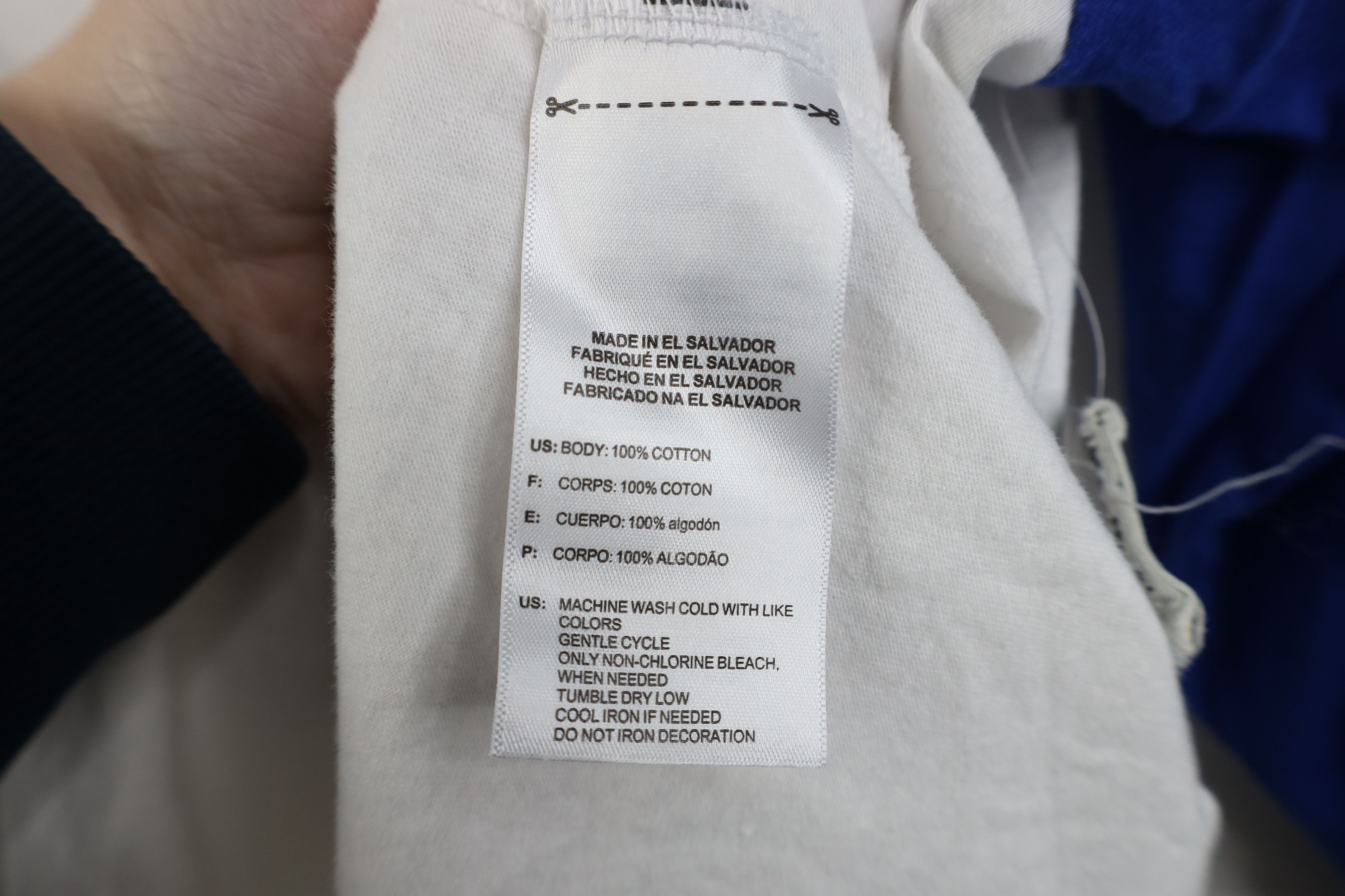 Adidas Deadstock Y2K Adidas 3/4 Sleeve Raglan Baseball T-Shirt Blue Size US M / EU 48-50 / 2 - 9 Thumbnail