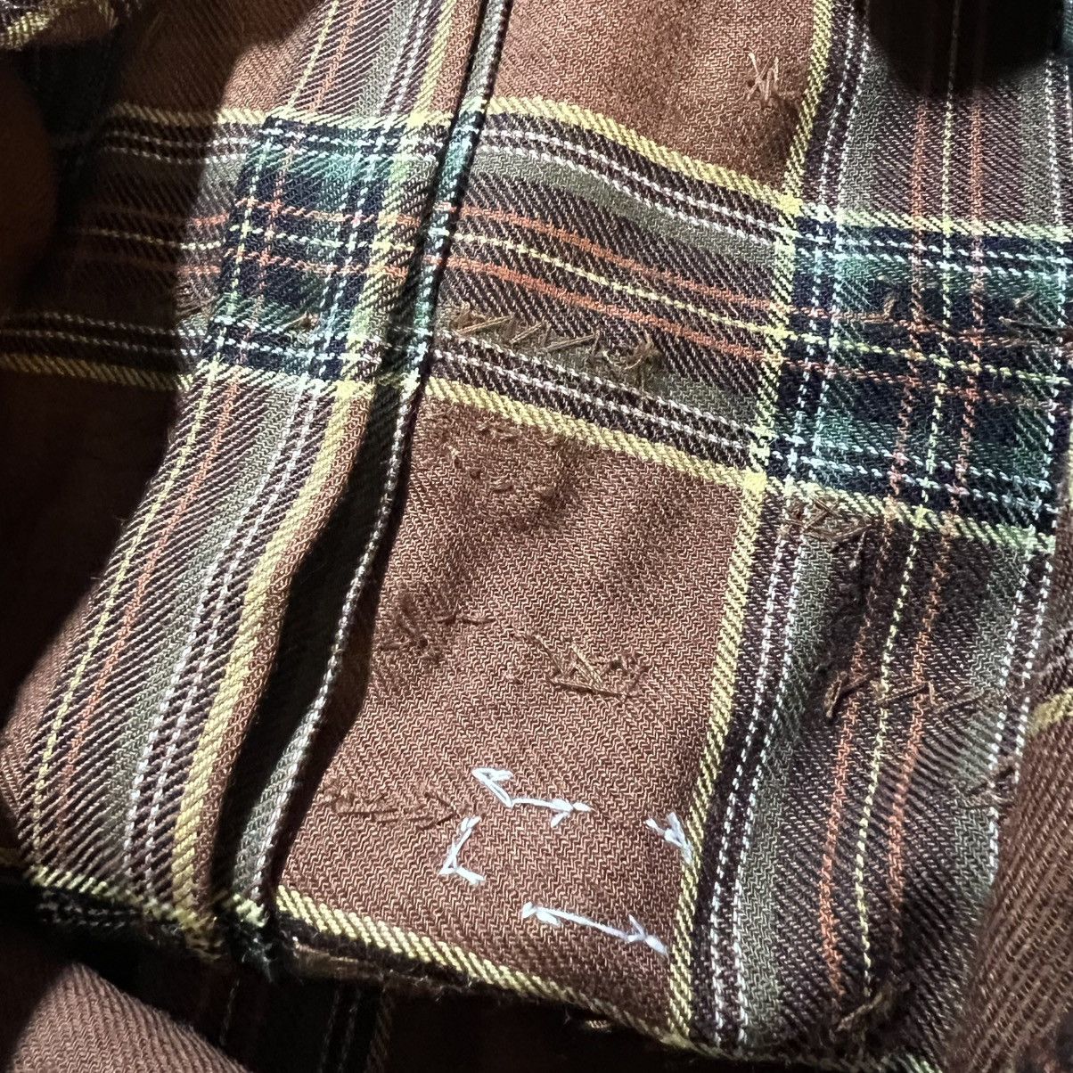Dsquared2 Dsquared2 Brown Flannel Jacket Embellished Jewels Size US M / EU 48-50 / 2 - 12 Thumbnail