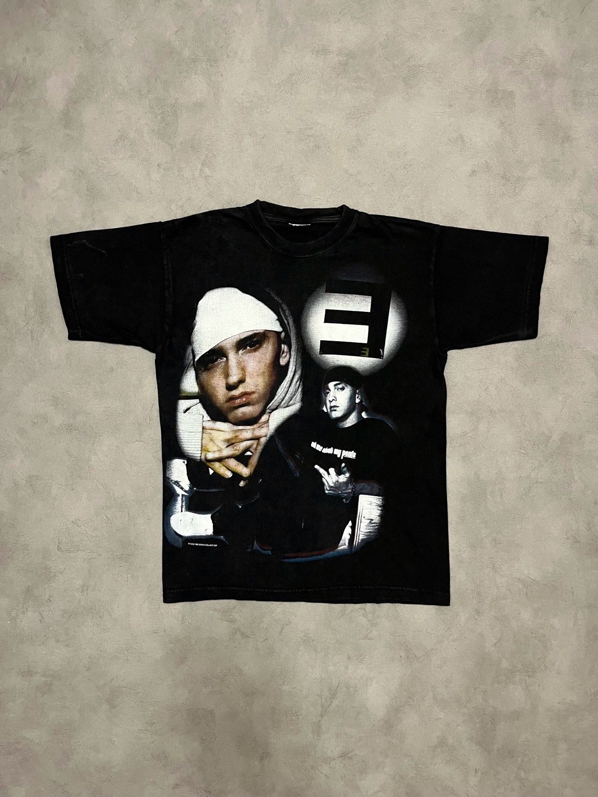 Eminem Vintage y2k 2002 Eminem ask me about my penis T-shirt Size US S / EU 44-46 / 1 - 1 Thumbnail