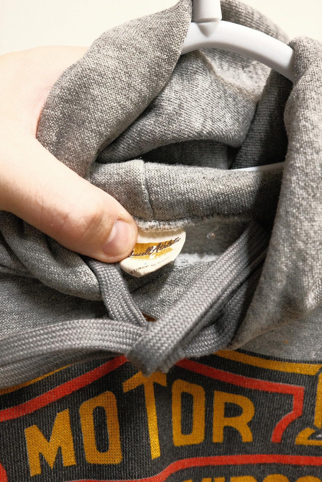 Harley Davidson Harley-Davidson Classic Gray Hoodie Sweatshirt Size ONE SIZE - 3 Thumbnail