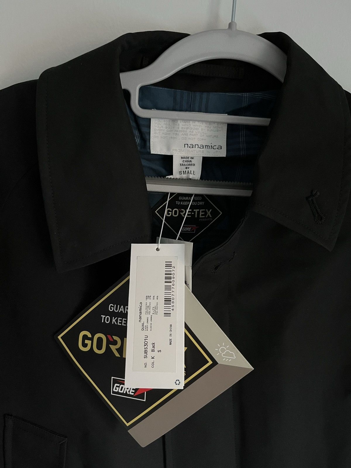 Nanamica Short soutien coat Size US S / EU 44-46 / 1 - 3 Thumbnail