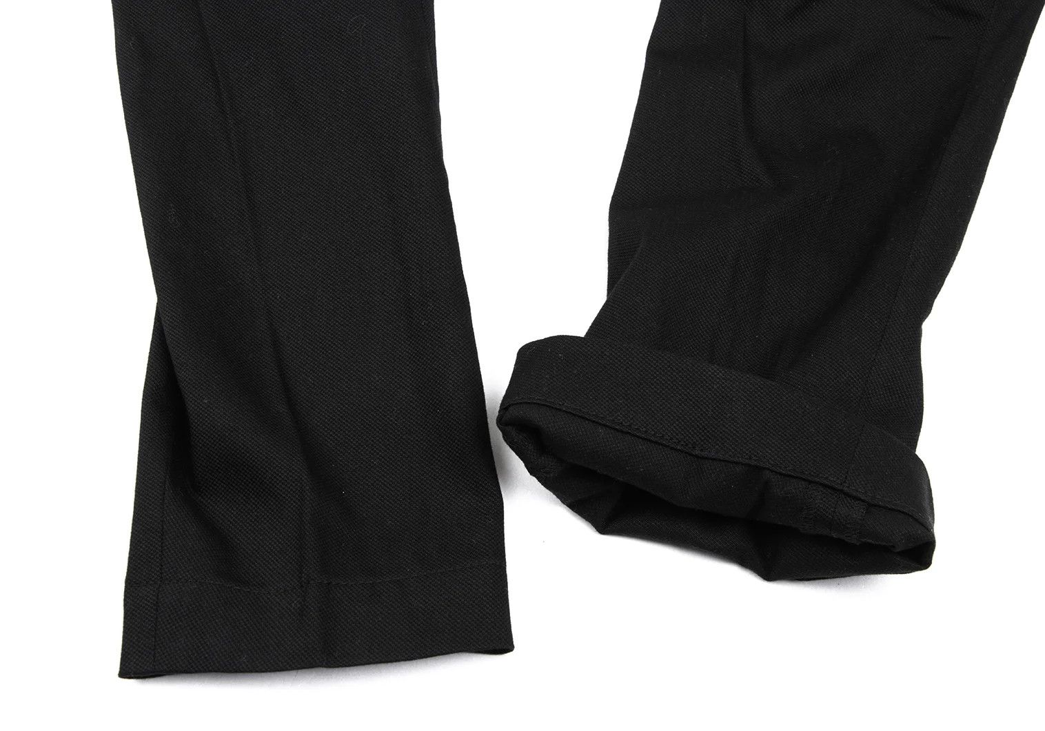 Ann Demeulemeester Cotton Neat Tuck Stretch Pants in Black XXS Size US 26 / EU 42 - 11 Thumbnail