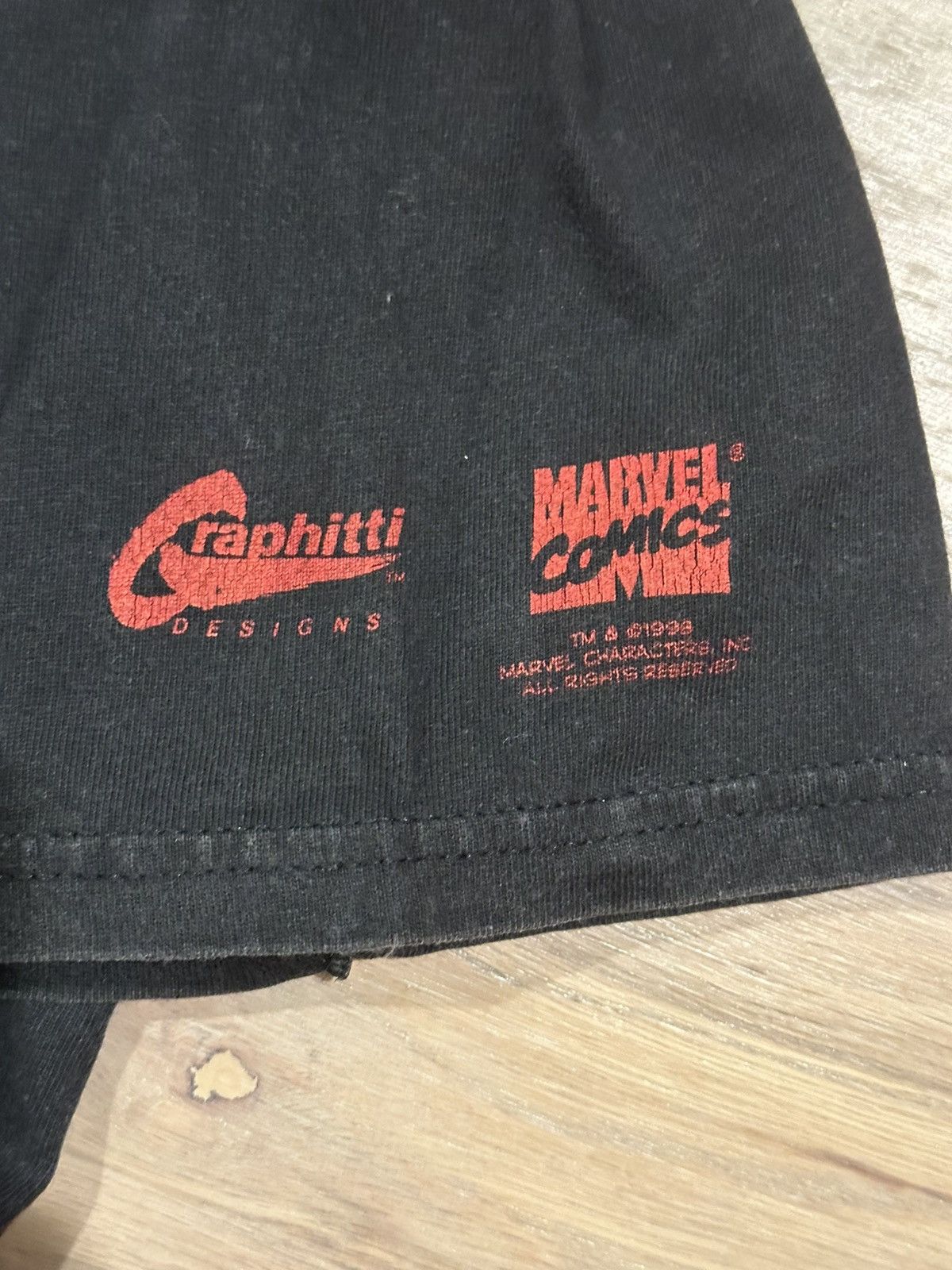Marvel Comics Vintage 1998 Marvel Comics Earth X Graphitti Designs Large Size US L / EU 52-54 / 3 - 3 Thumbnail