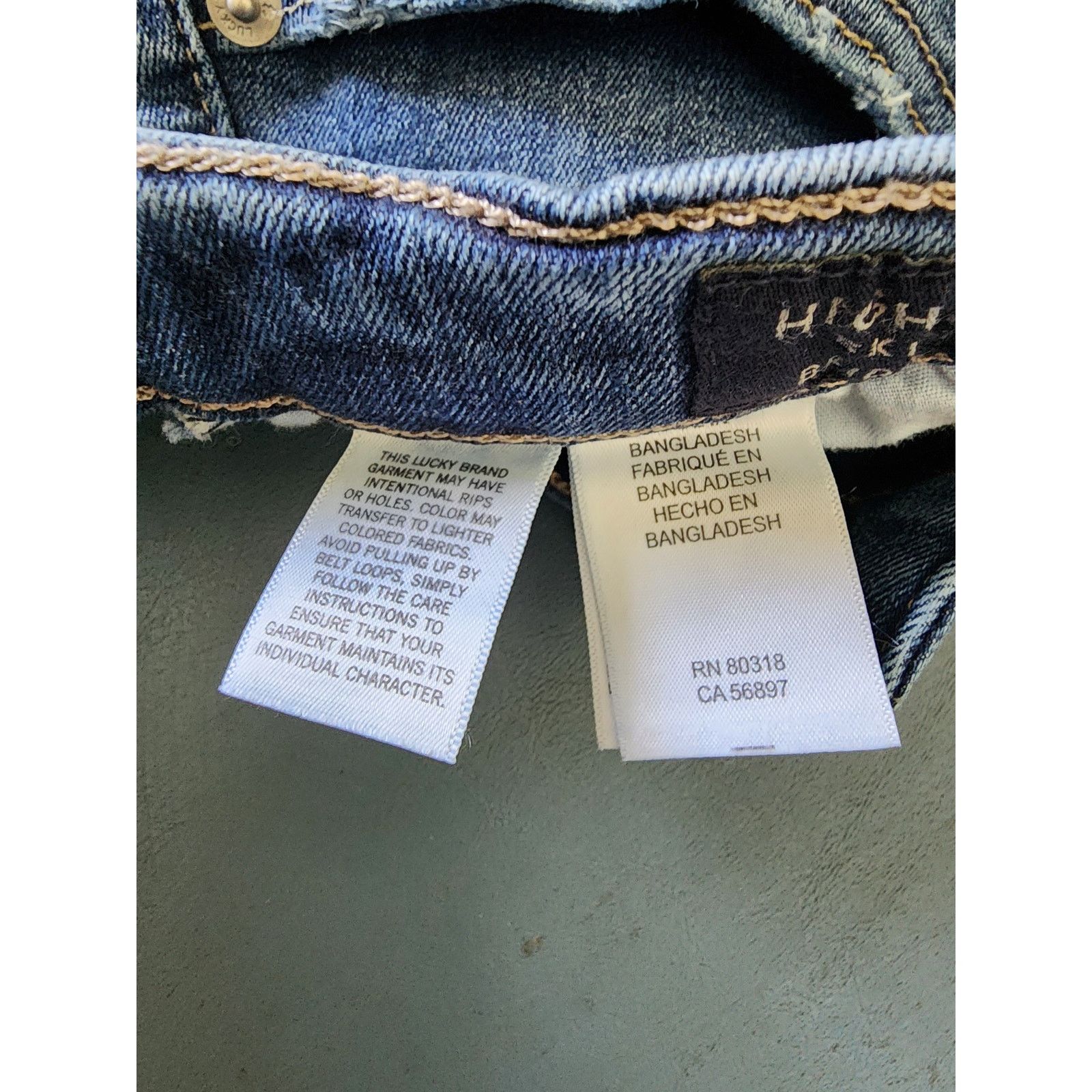 Lucky Brand Lucky Brand High Rise Skinny Bridgette Jeans Size 2 Size 26" / US 2 / IT 38 - 4 Thumbnail