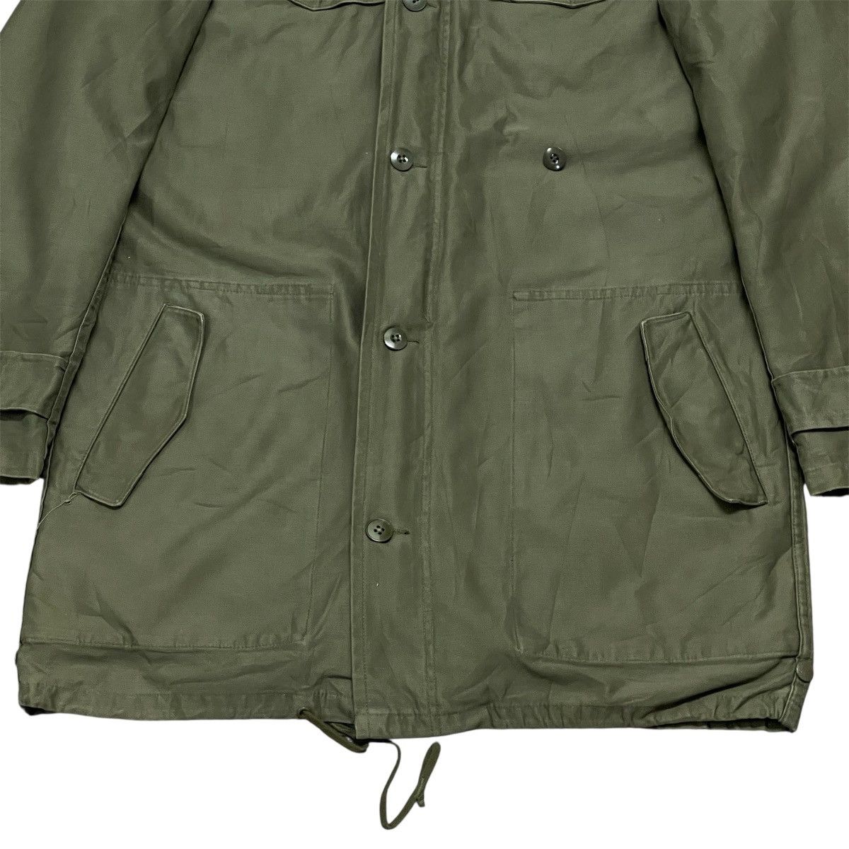 Vintage Vintage 80s German Army Military Issue Field Parka Jacket Size US XL / EU 56 / 4 - 7 Thumbnail