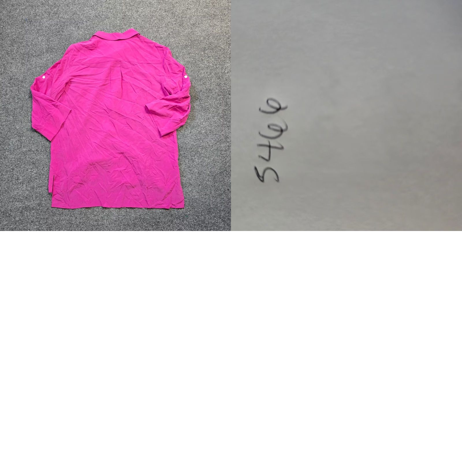 Pinko Lafayette 148 New York Top Womens Size 8 Pink Silk Button 3/4 Sleeve Lightweight Blouse Womens Clothing Size M / US 6-8 / IT 42-44 - 8 Thumbnail