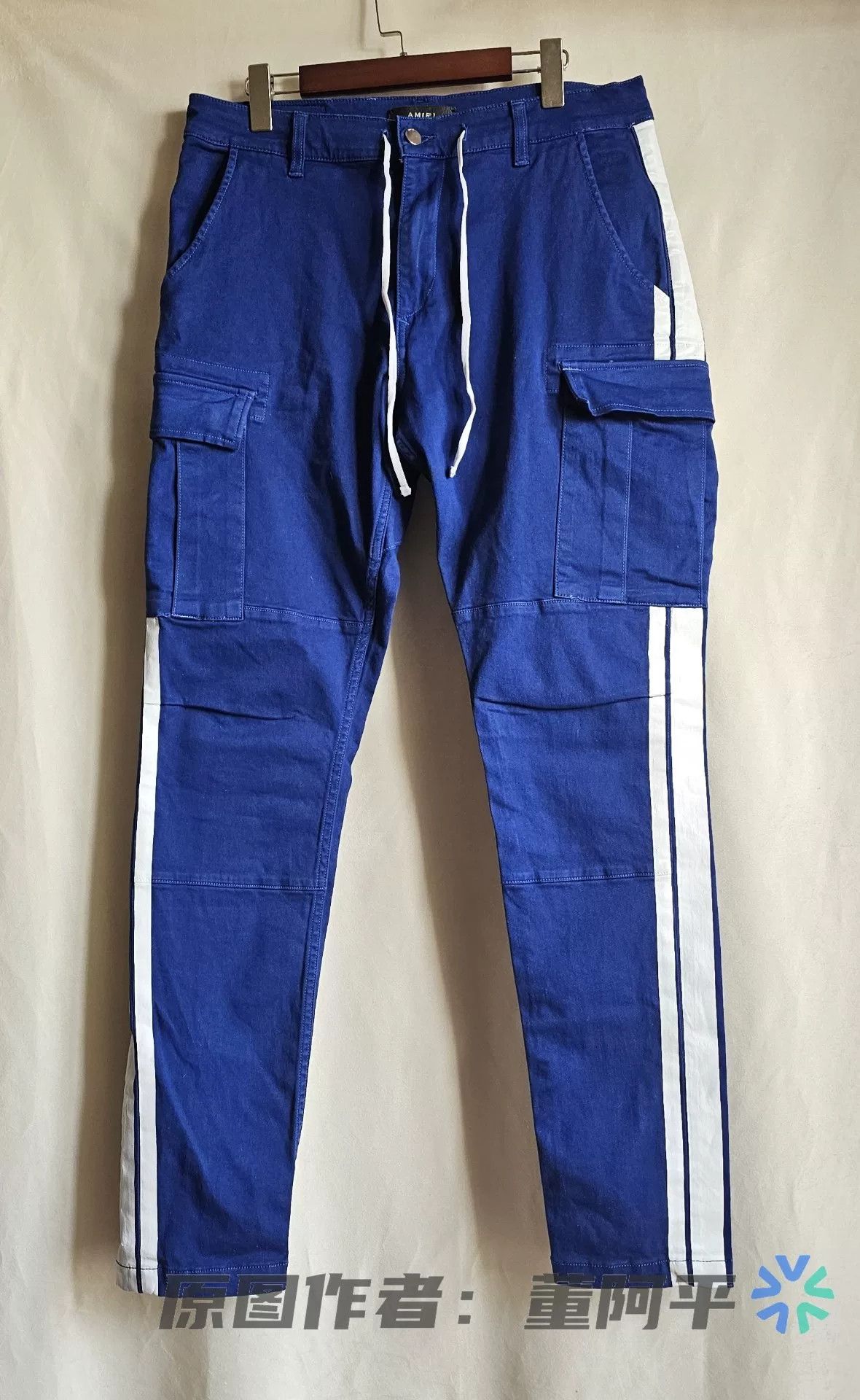 Amiri amiri multi-pocket cargo pants blue Size US 33 - 1 Preview