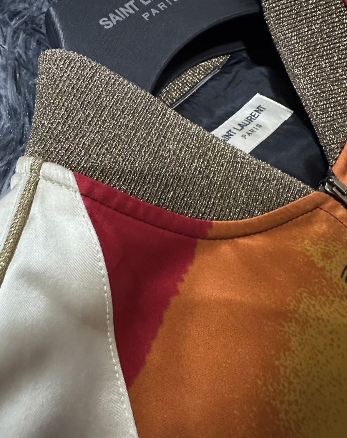 Saint Laurent Paris Saint Laurent silk jacket size 44 wxx Size US S / EU 44-46 / 1 - 5 Thumbnail