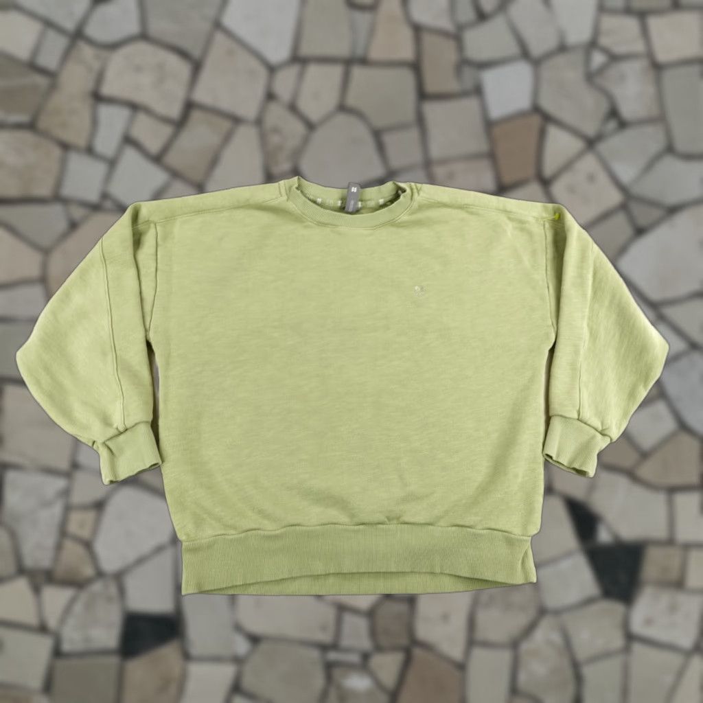 Sweaty Betty VINTAGE Sweaty Betty Sweatshirt Women Small Green Pullover Crewneck Knit Solid Logo Athletic Casual Activewear Size S / US 4 / IT 40 - 1 Thumbnail